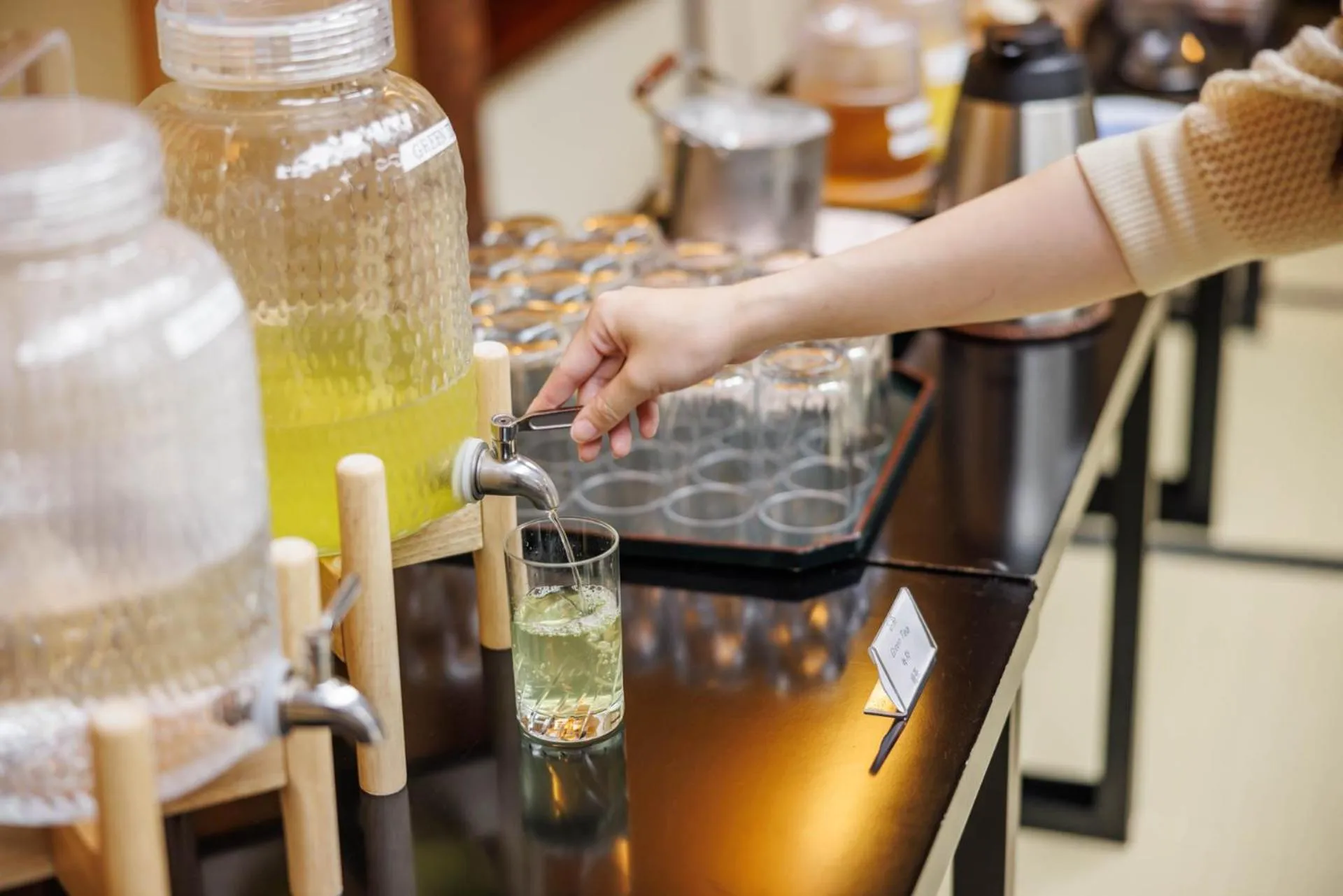 Food and drinks in Kyoto Ryokan SAKANOUE