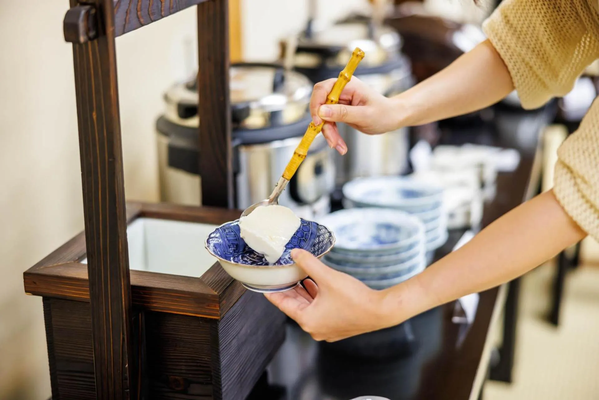 Breakfast in Kyoto Ryokan SAKANOUE