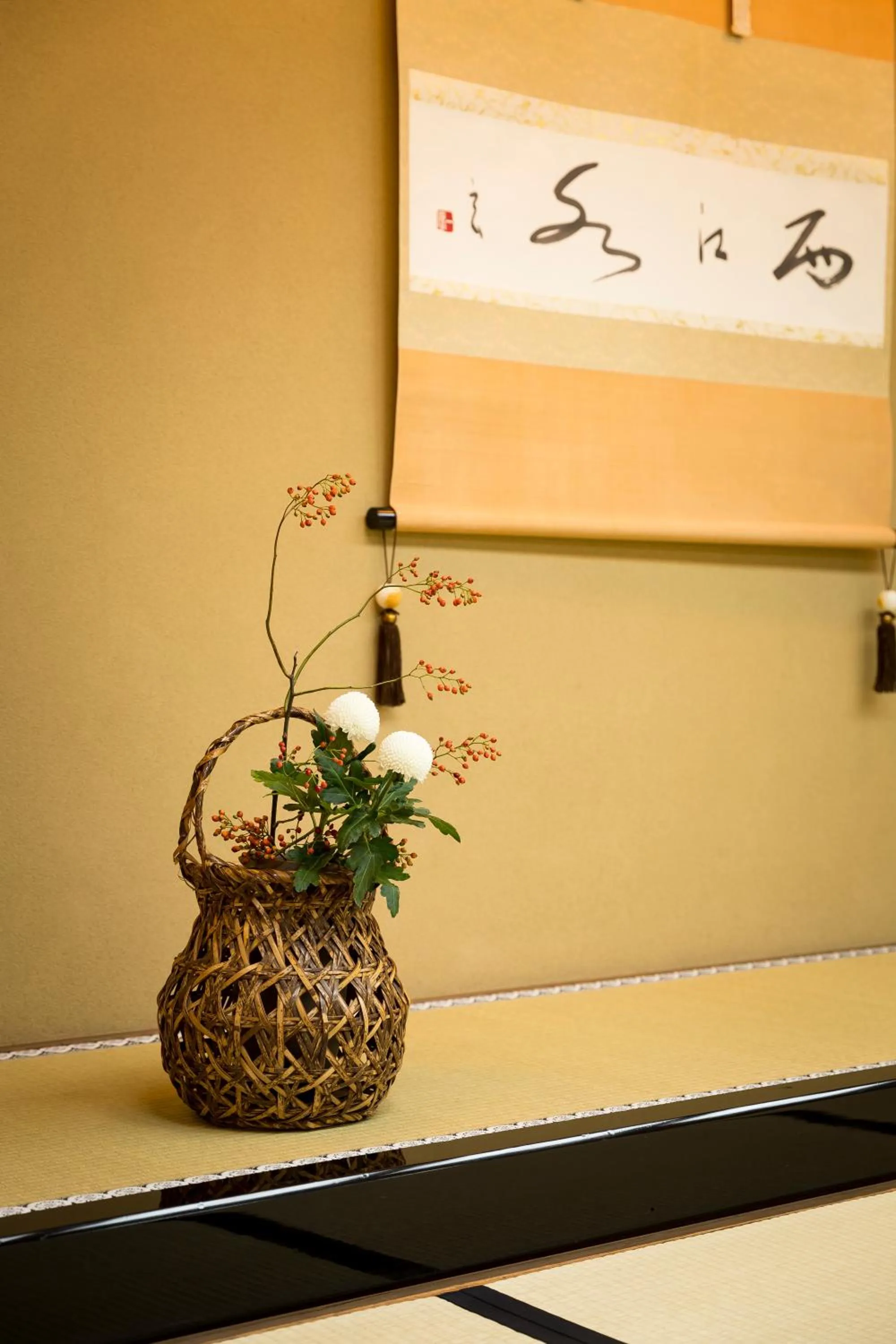 Decorative detail in Kyoto Ryokan SAKANOUE