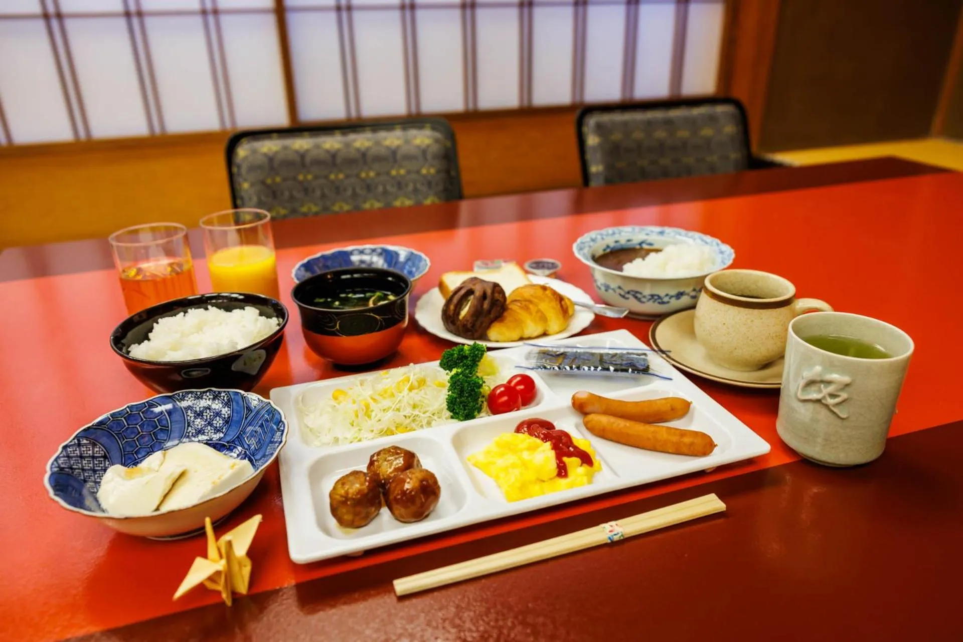 Breakfast in Kyoto Ryokan SAKANOUE