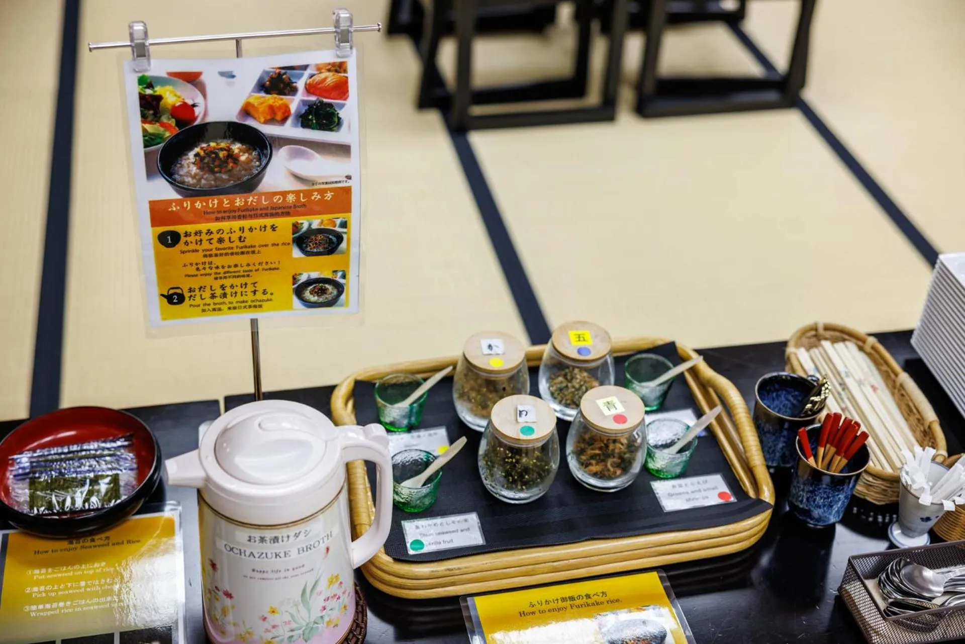 Breakfast in Kyoto Ryokan SAKANOUE