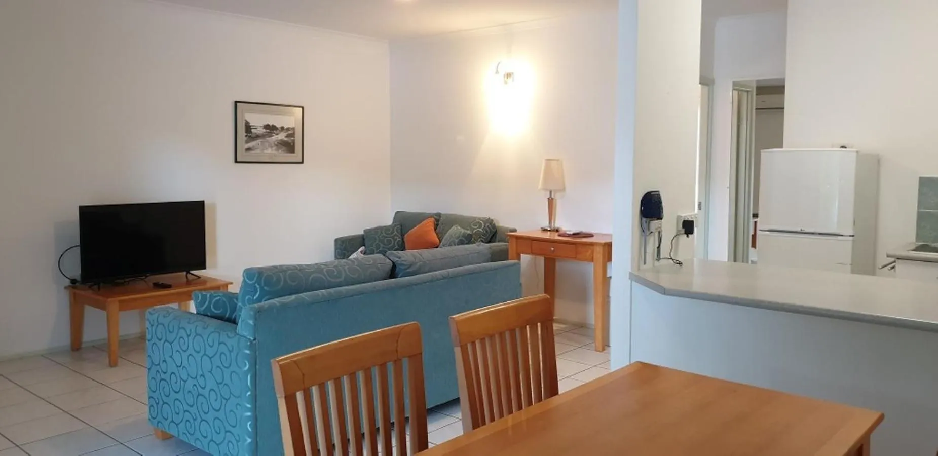 Living room in Trinity Beach Pacific