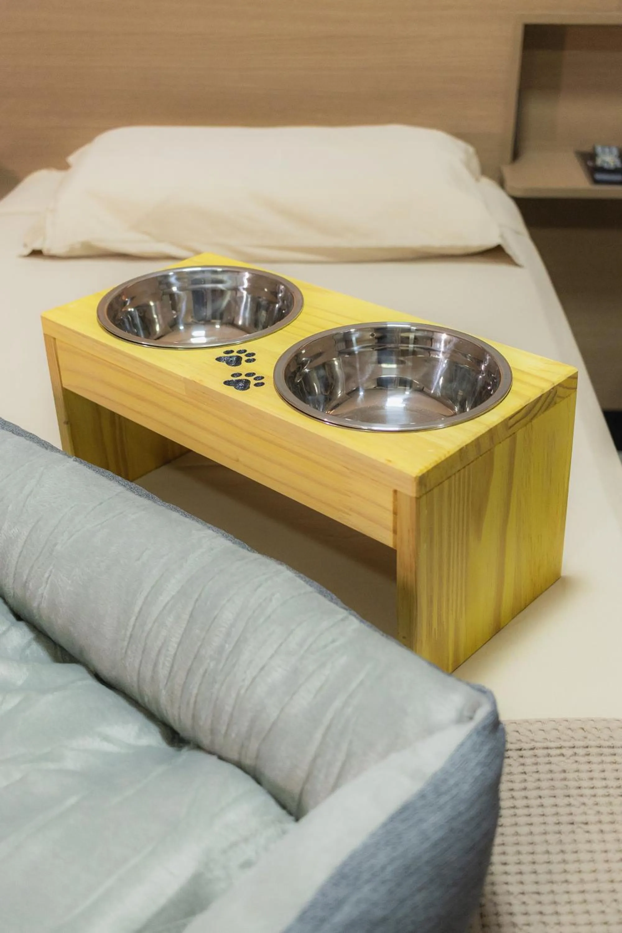 Bed in Pousada Du Valle