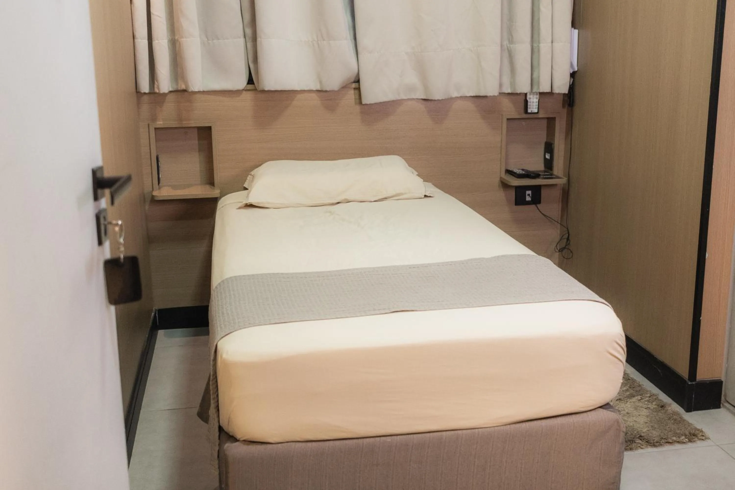 Bed in Pousada Du Valle