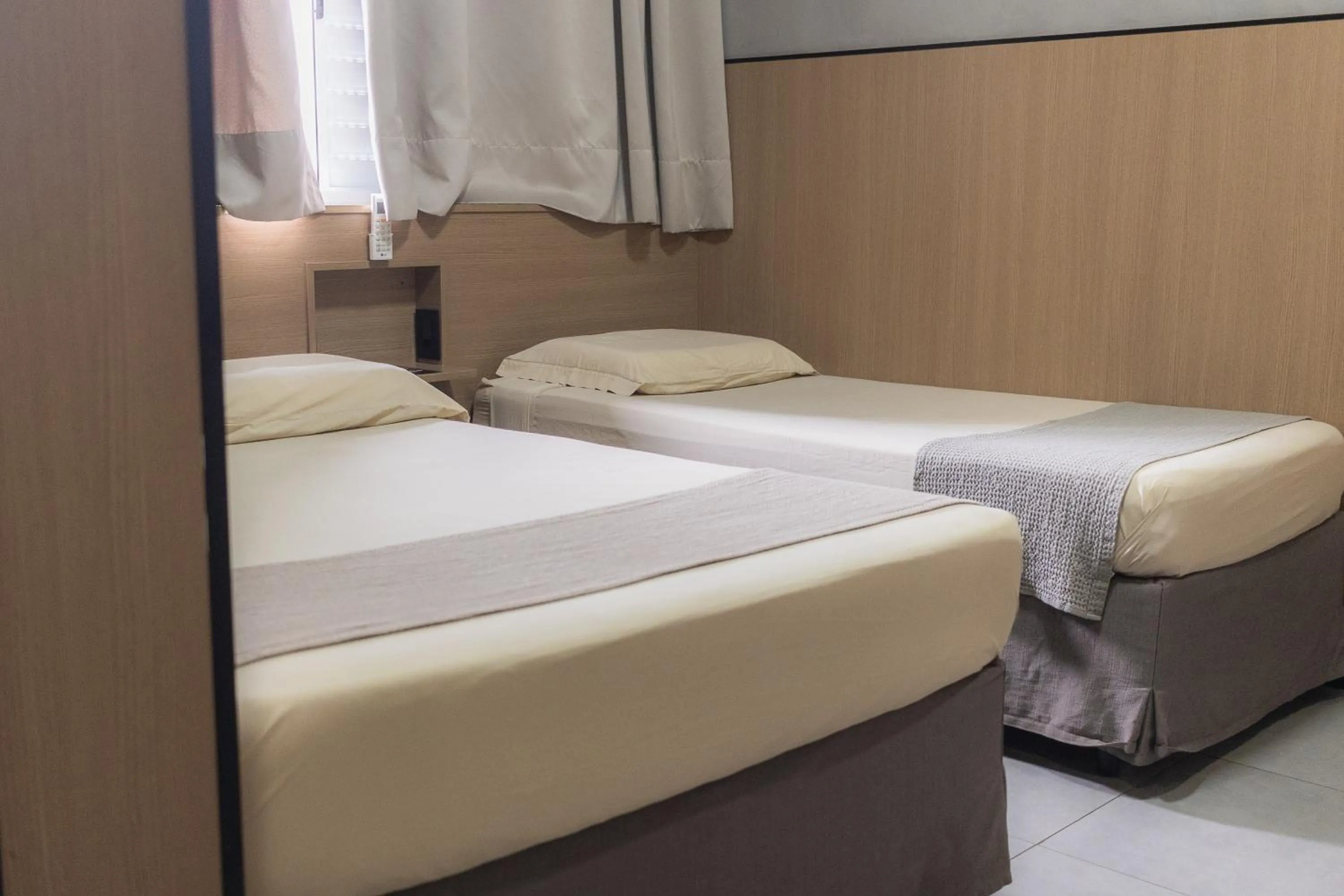 Bed in Pousada Du Valle