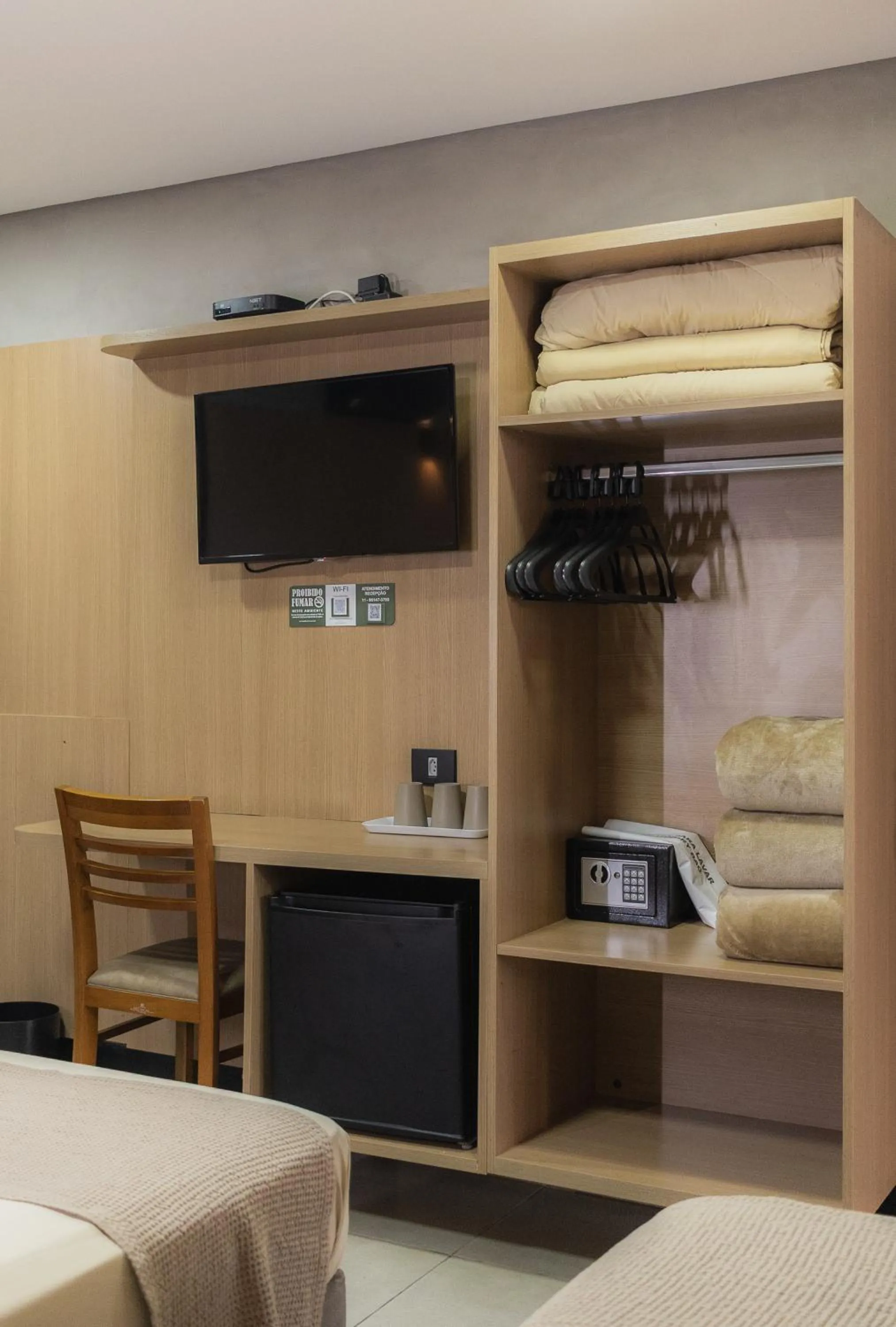 Bed in Pousada Du Valle