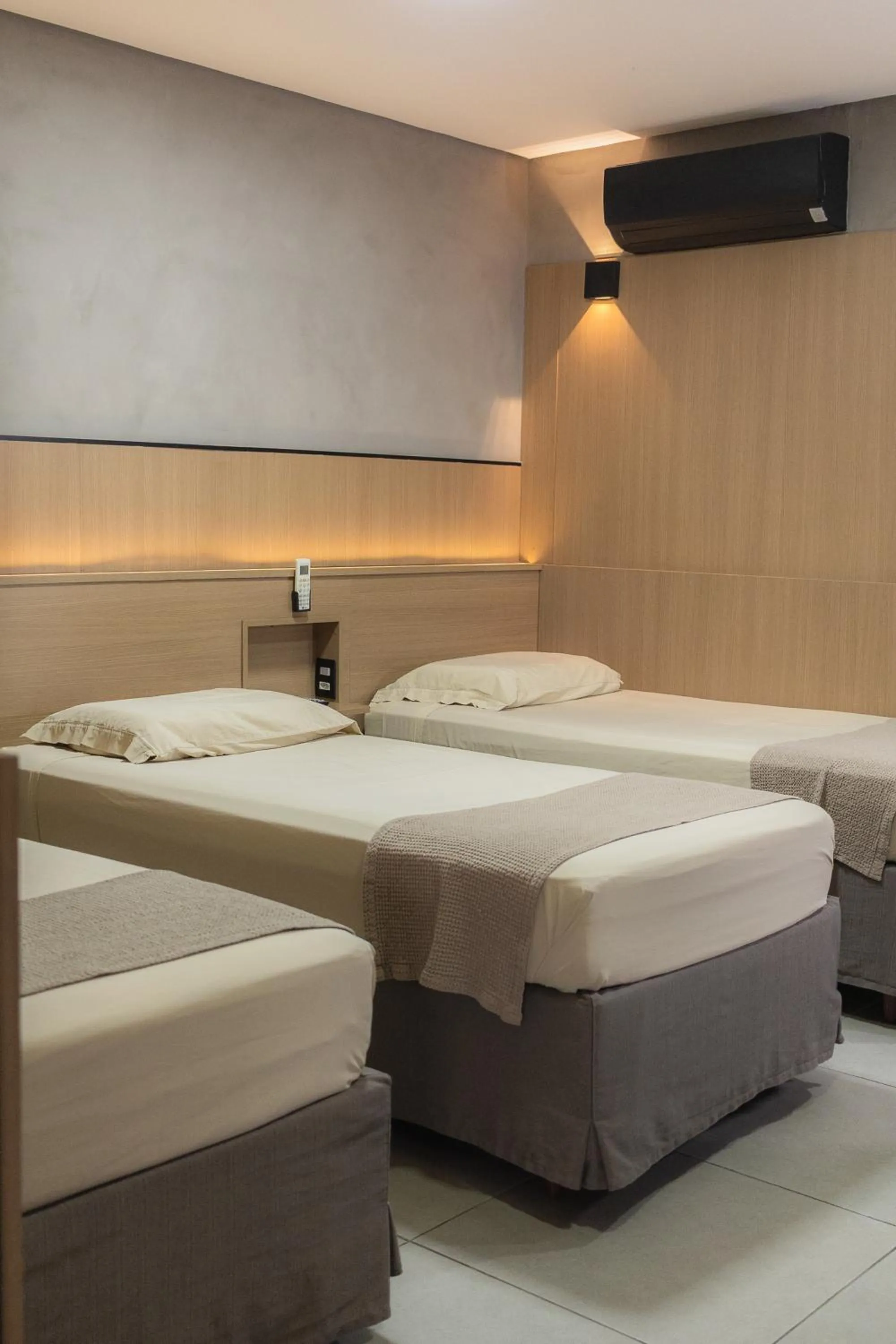 Bed in Pousada Du Valle