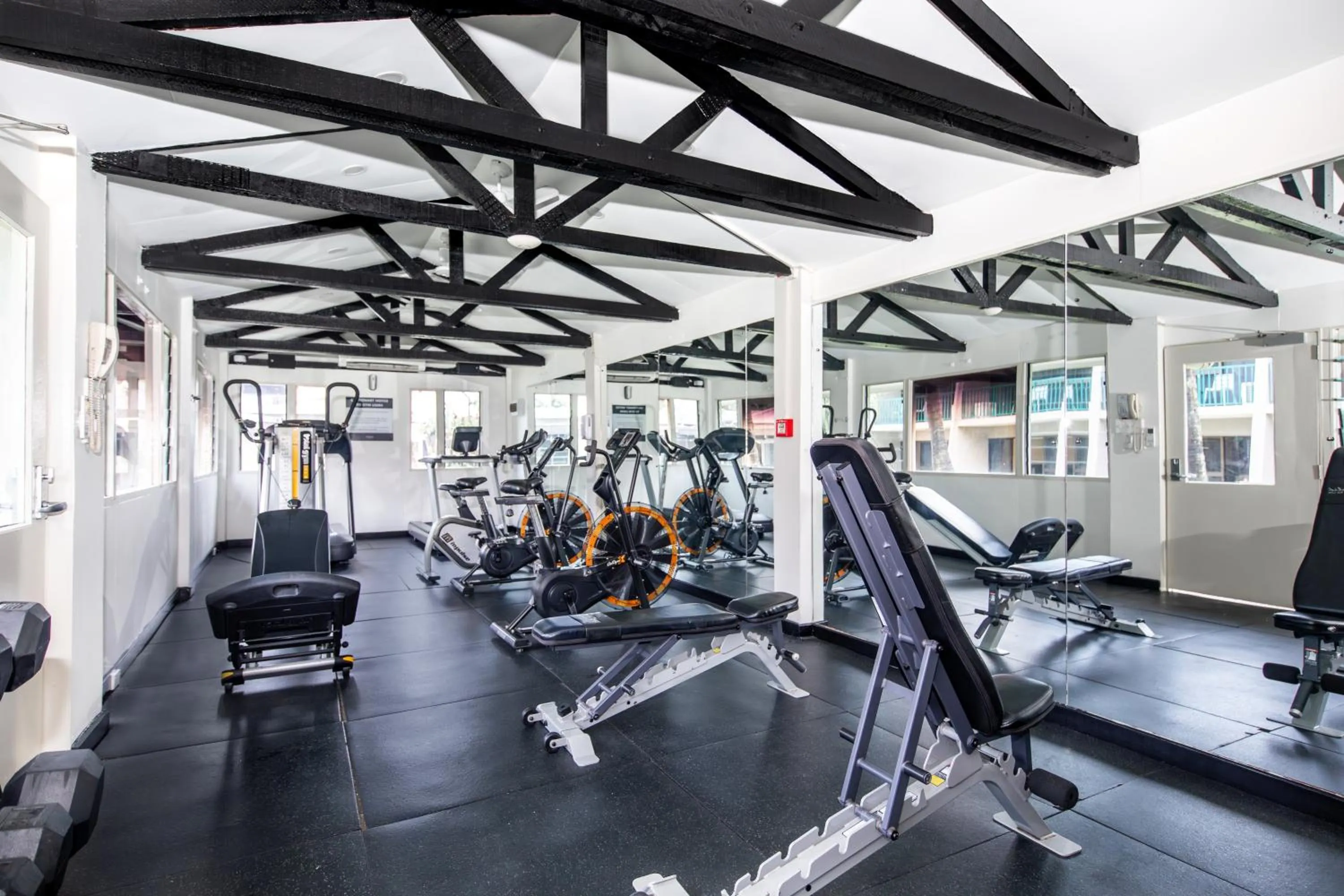 Property building in Tanoa Waterfront Hotel