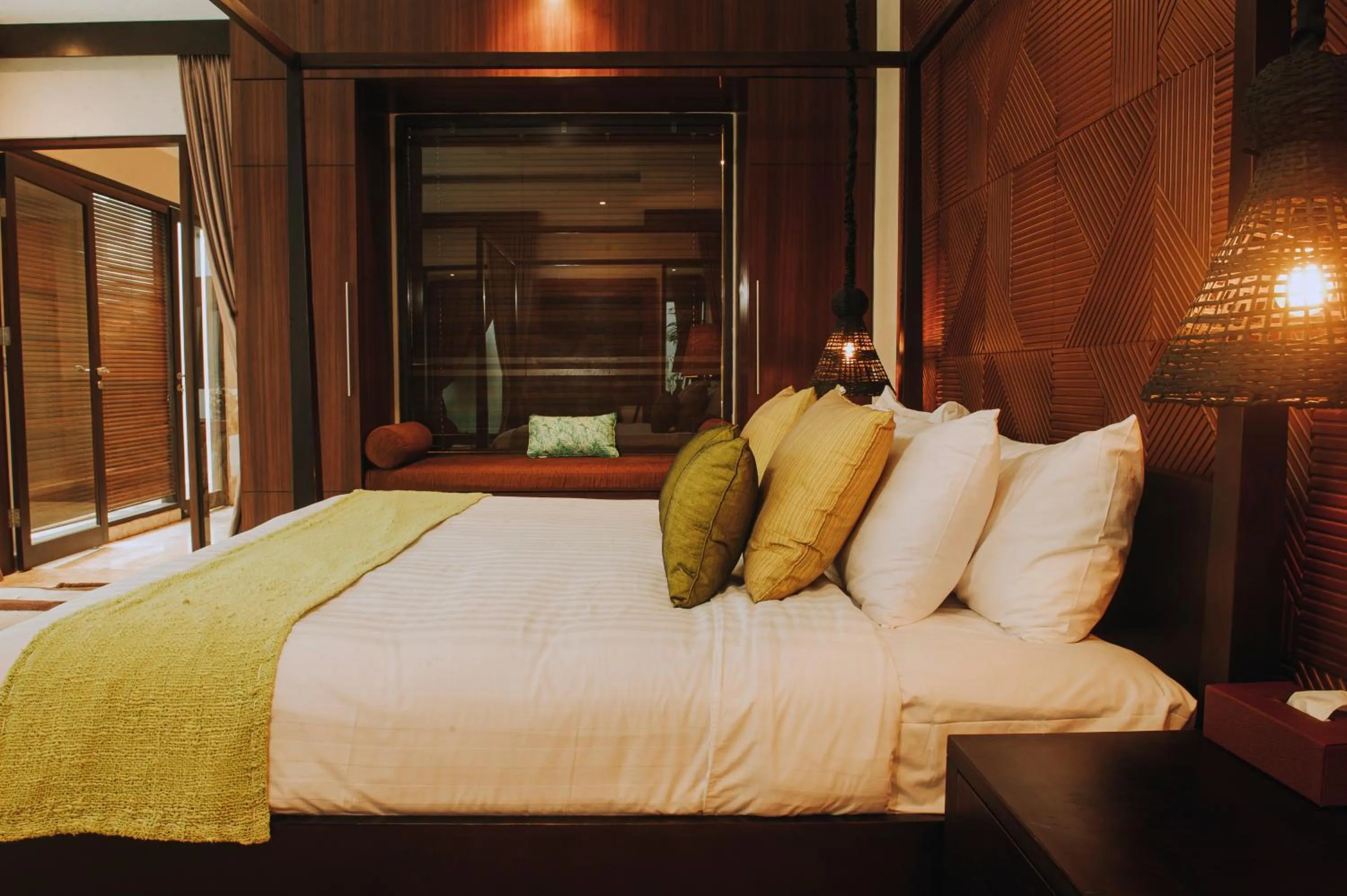 Bedroom, Bed in Nunamkhalu Private Villa and Spa