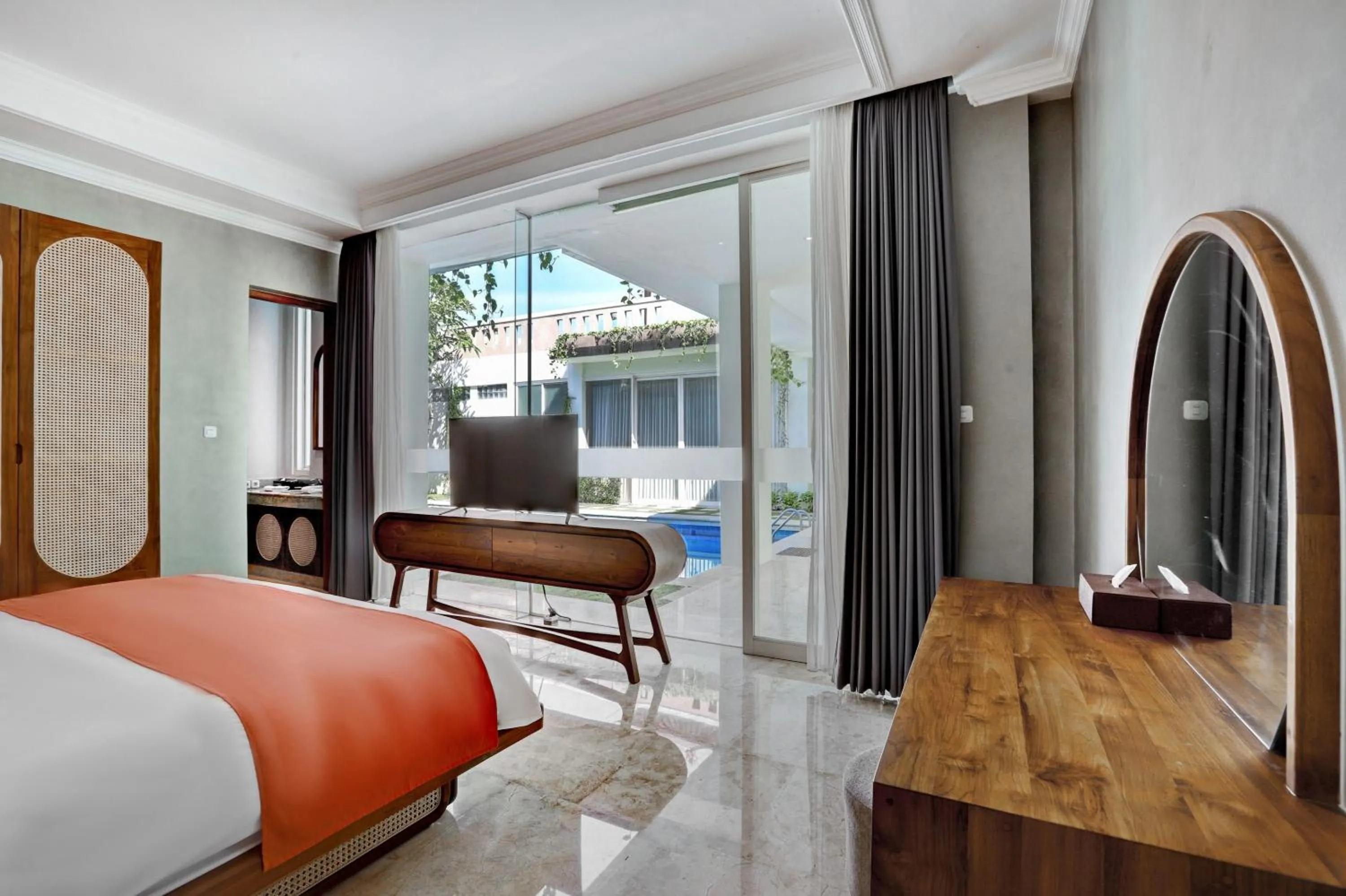 Bedroom, Bed in Nunamkhalu Private Villa and Spa