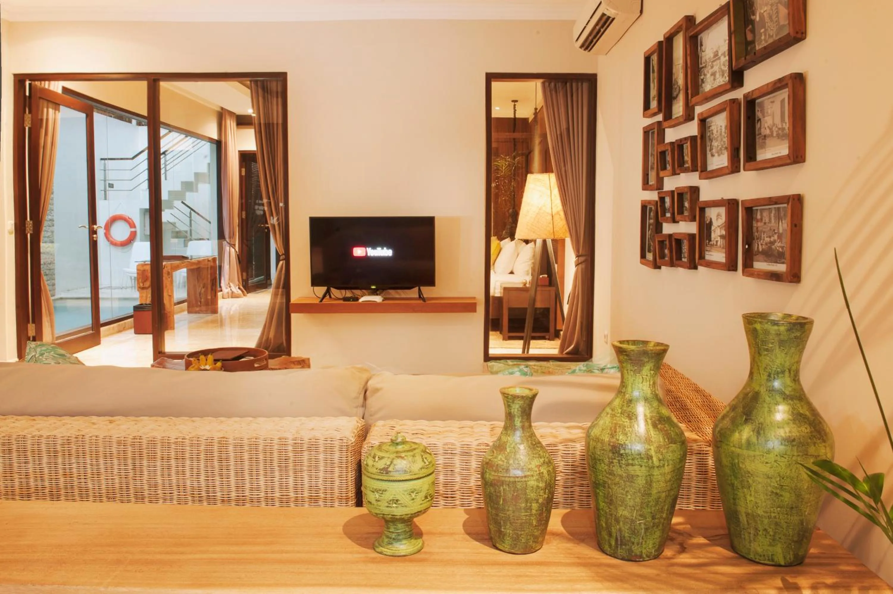 Living room in Nunamkhalu Private Villa and Spa