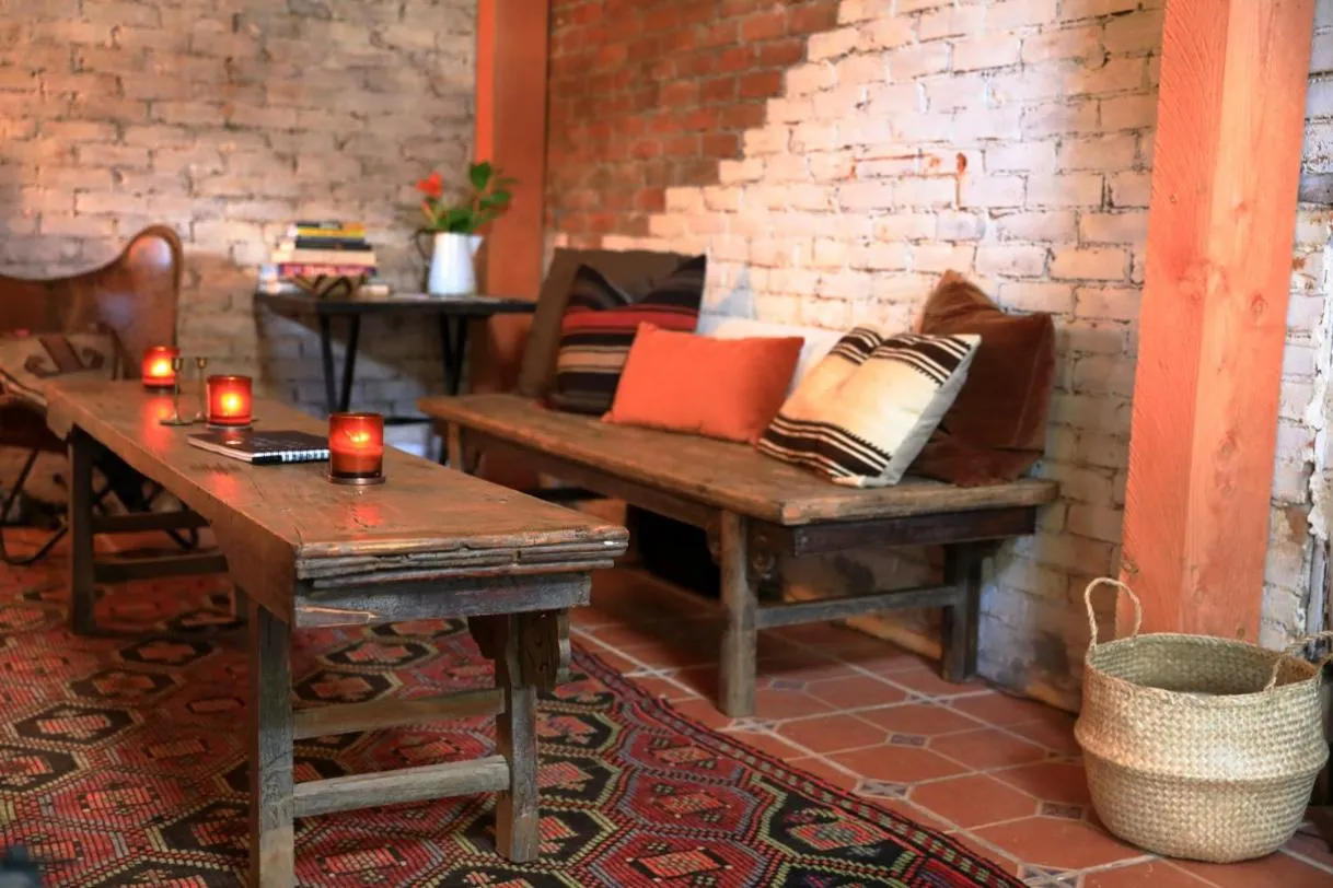 Seating area in RubyJune Inn