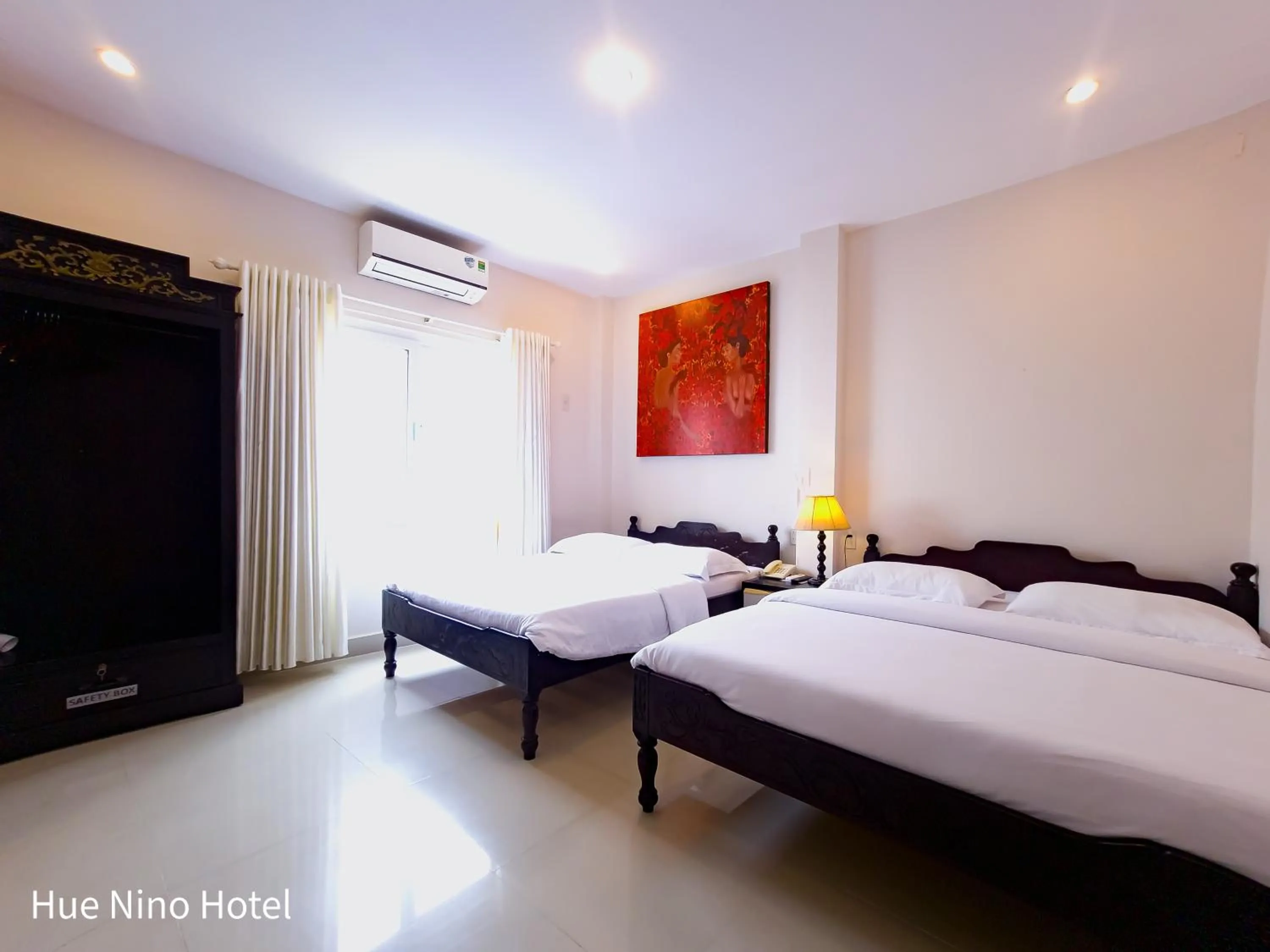 Bed in Hue Nino Hotel