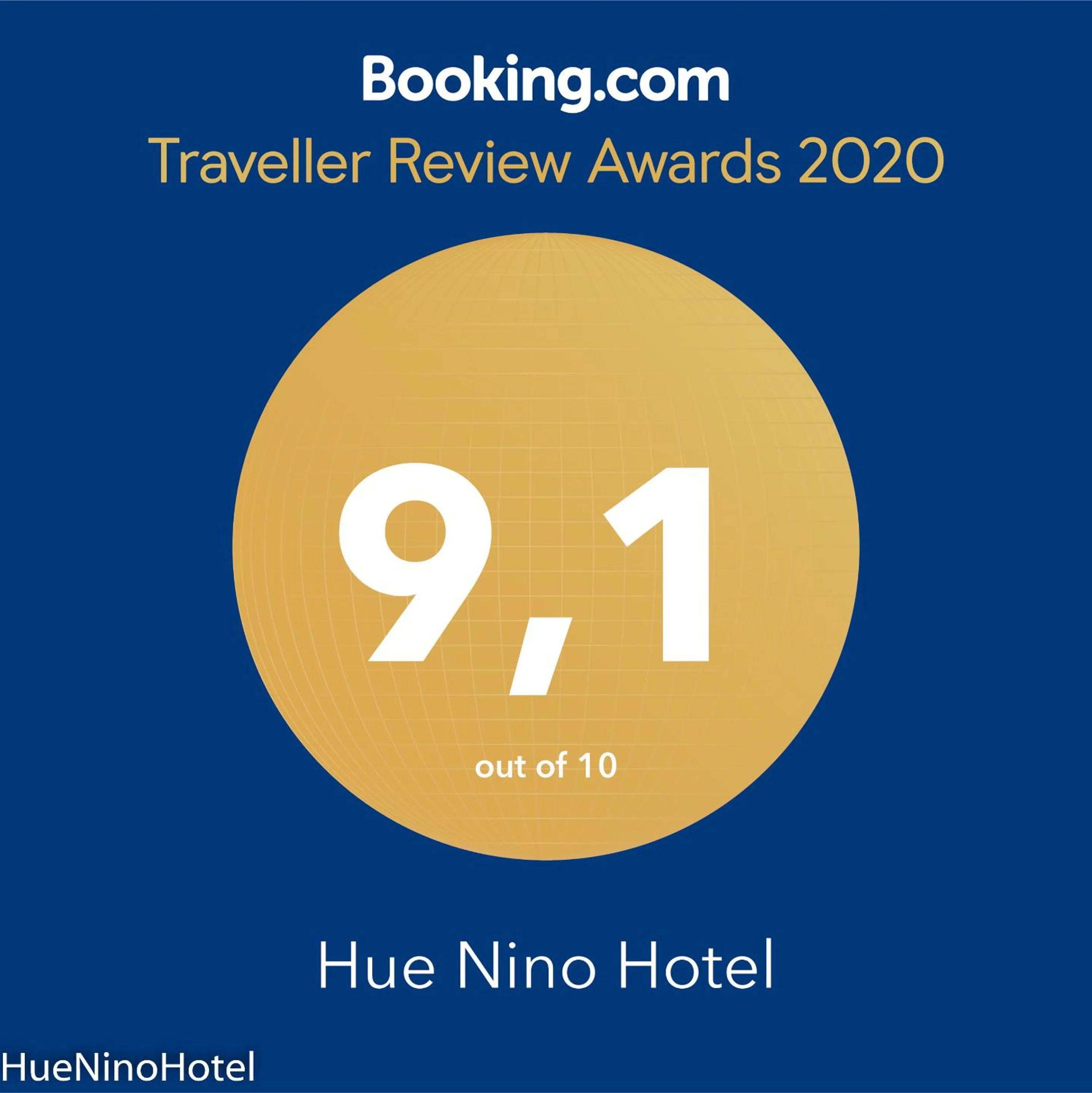 Property logo or sign in Hue Nino Hotel