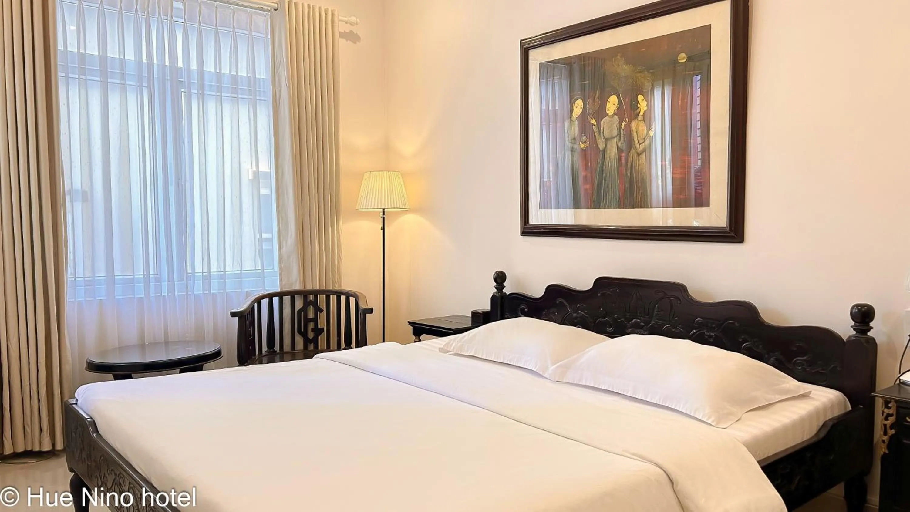 Bed in Hue Nino Hotel