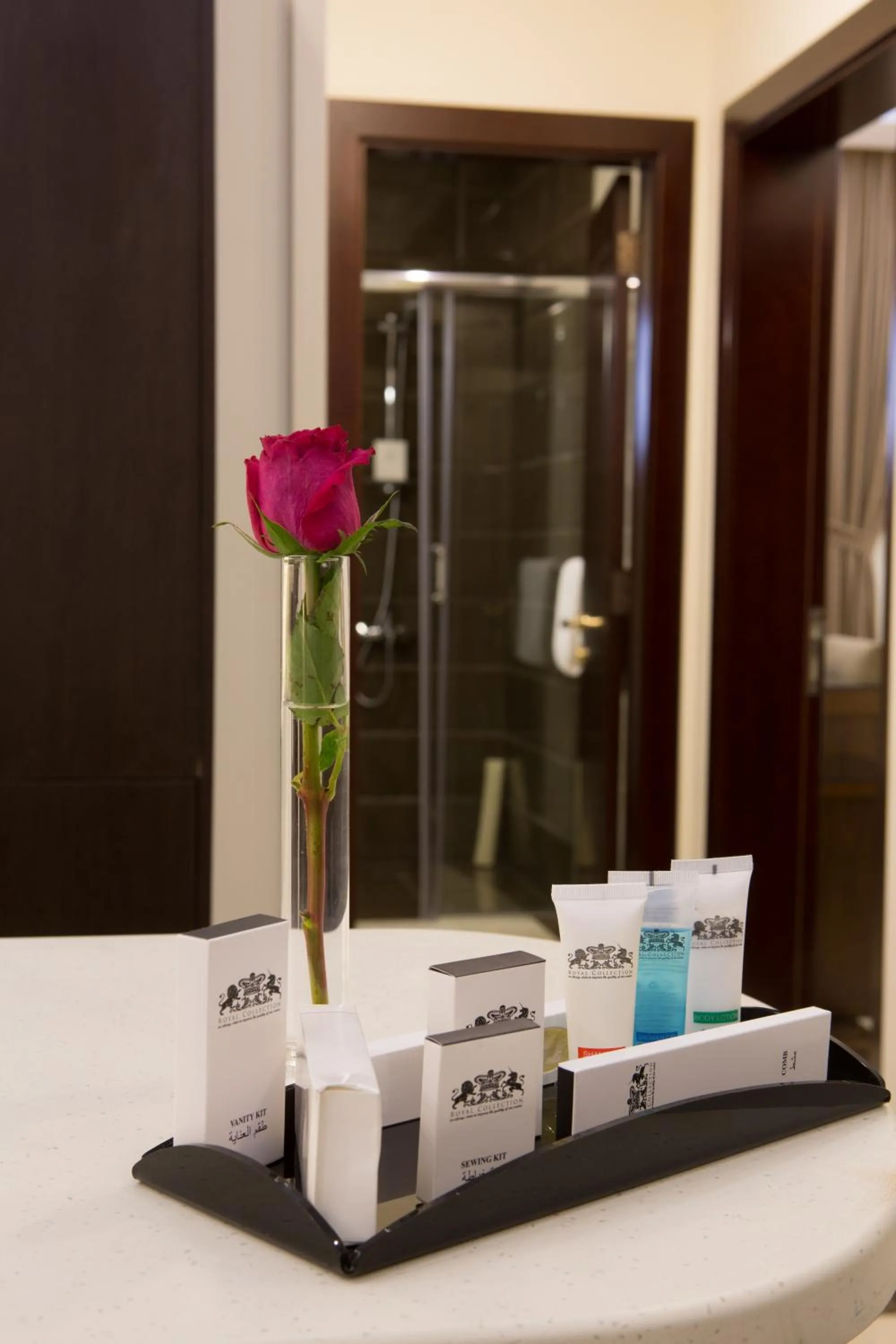 Shower in Sun Park Hotel Suites