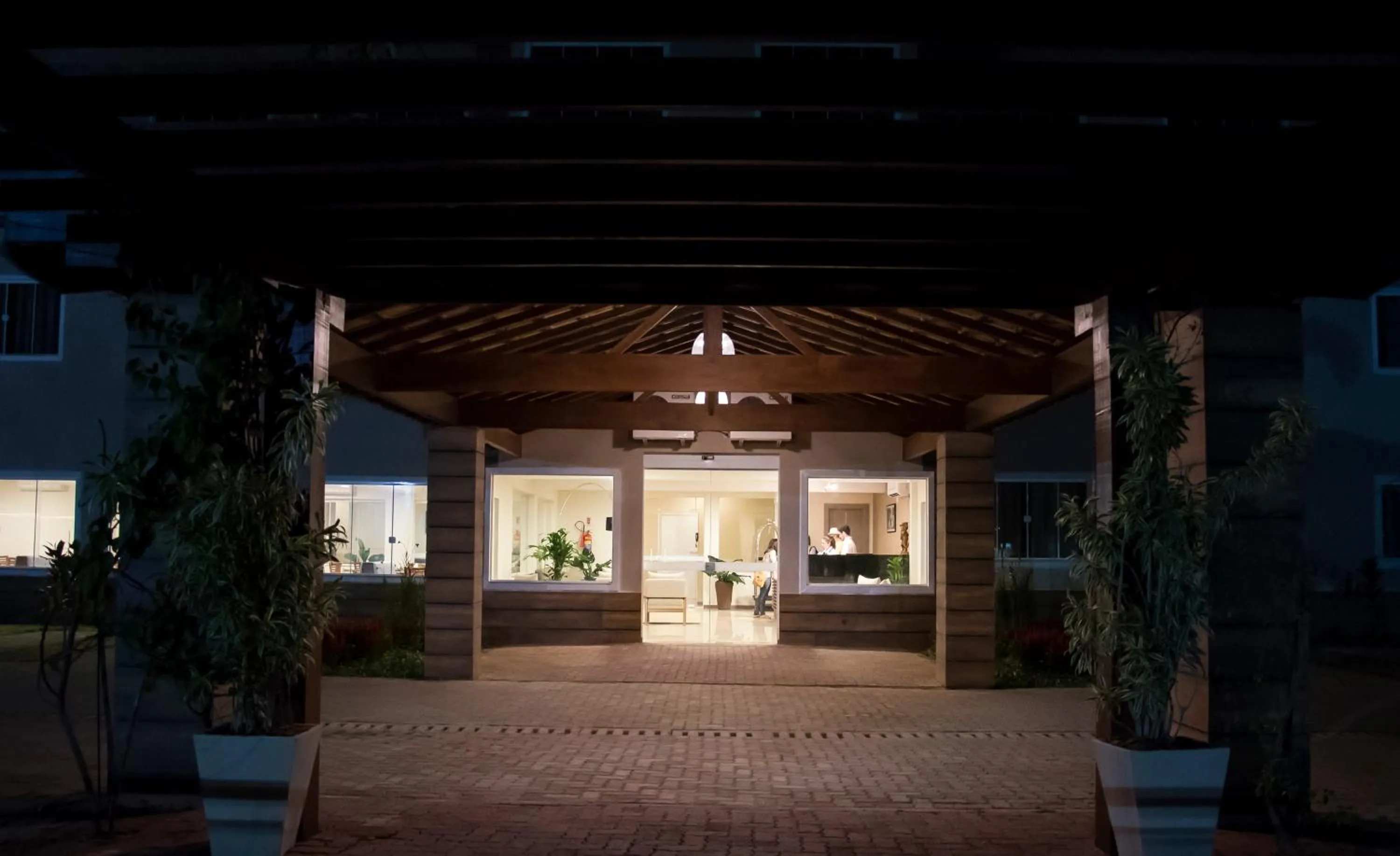 Facade/entrance in Paracambi Top Hotel