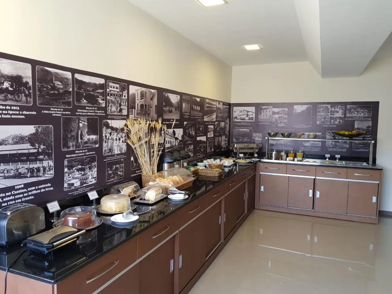 Buffet breakfast in Paracambi Top Hotel