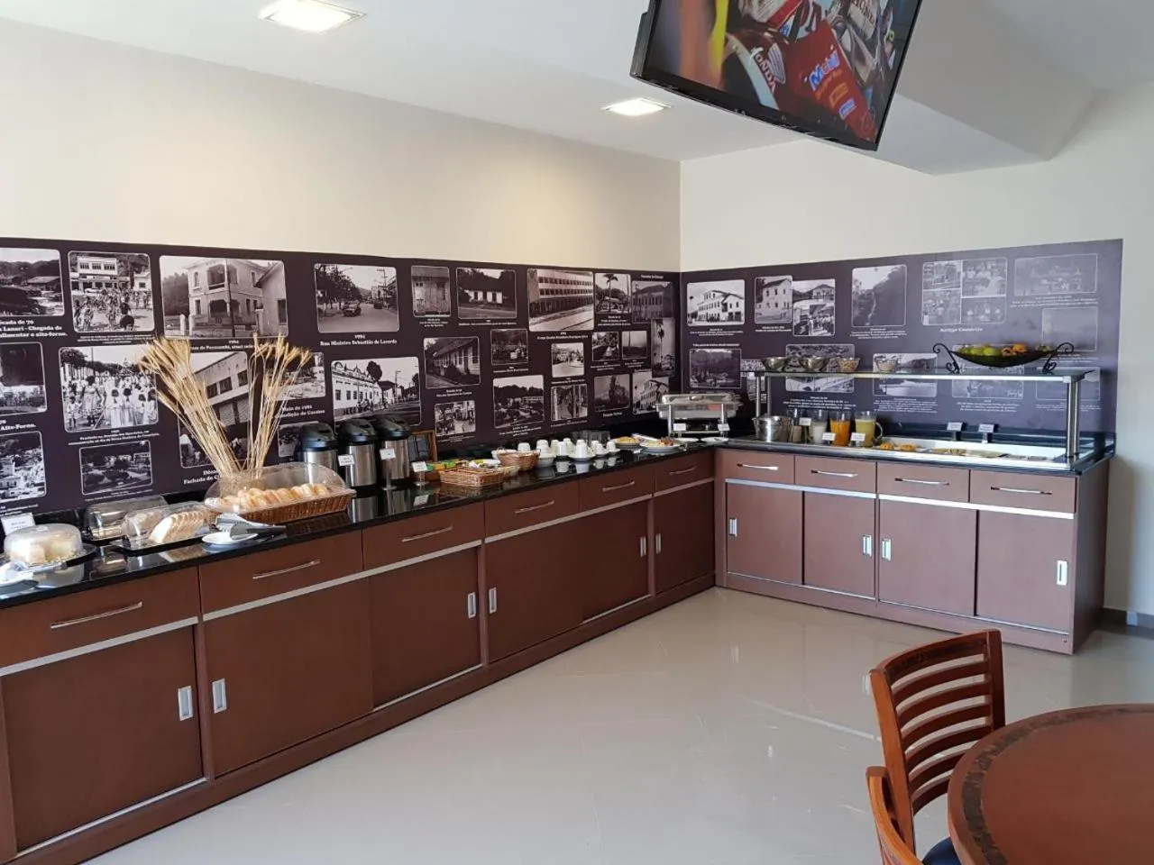 Buffet breakfast in Paracambi Top Hotel