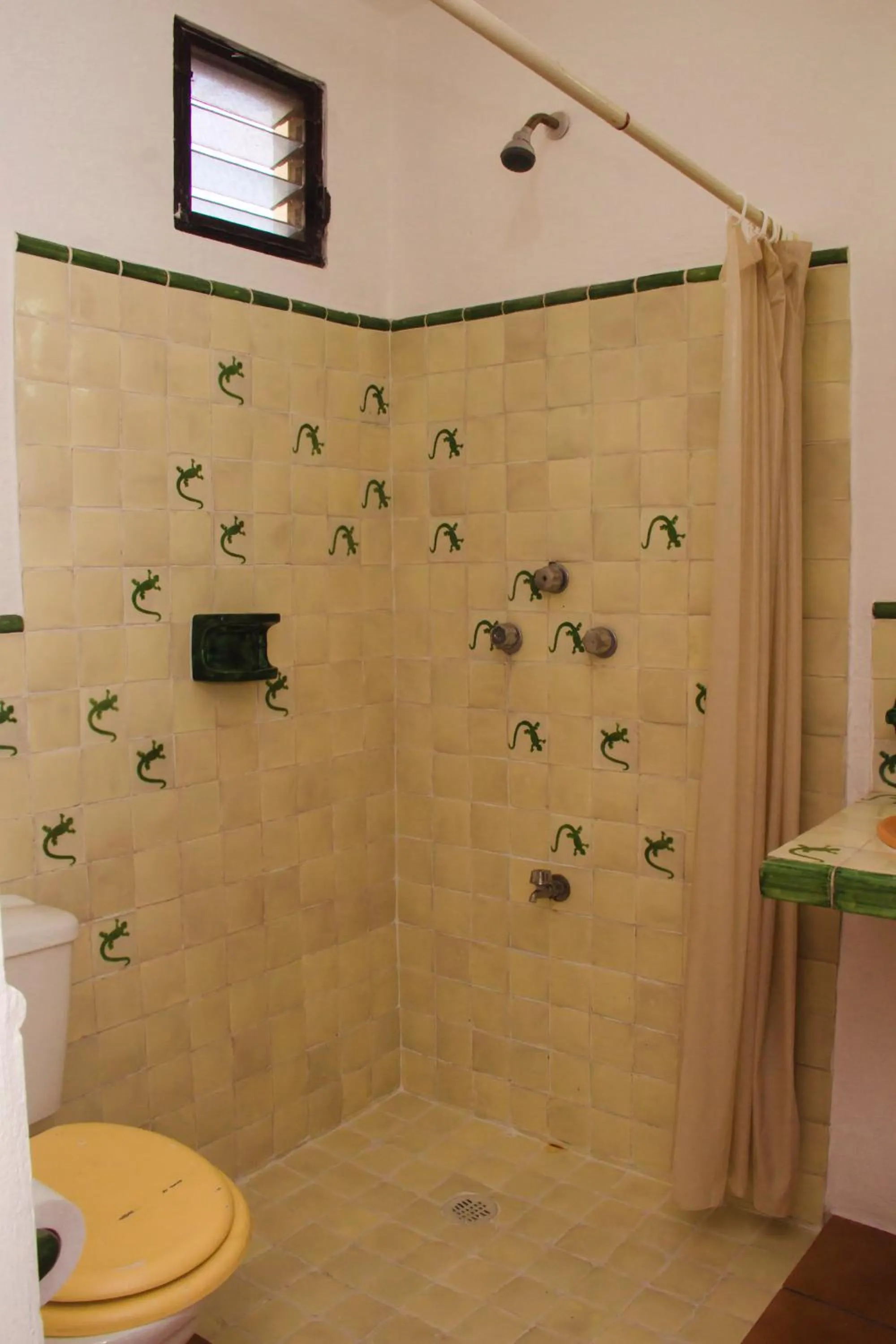 Shower in La Casa del Chac