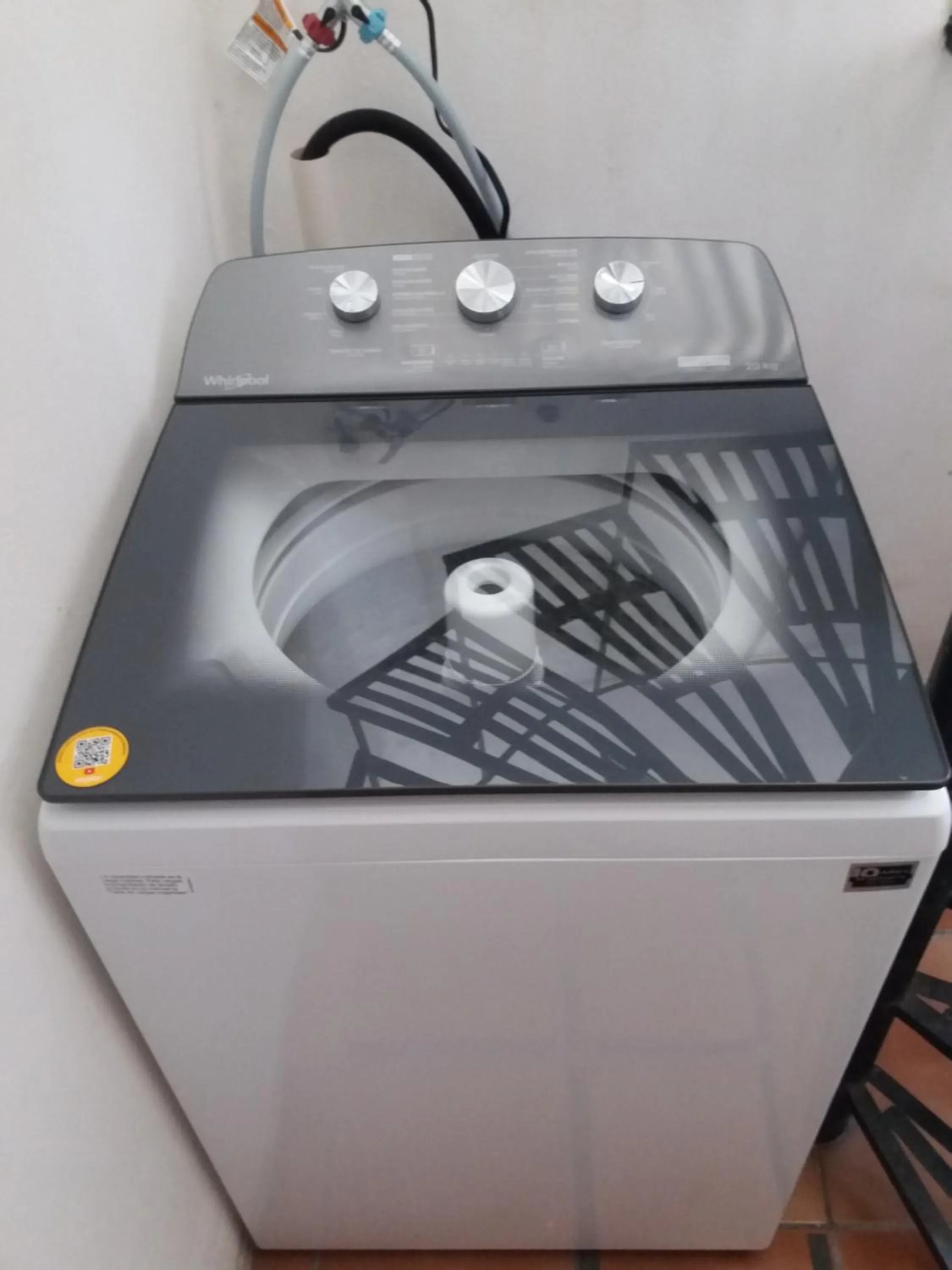 washing machine in La Casa del Chac