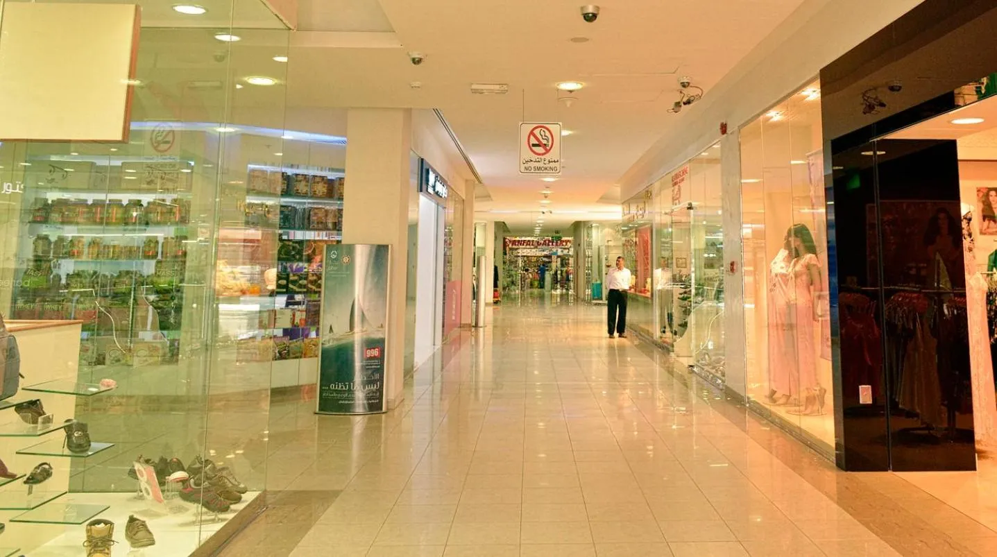 Decorative detail in Al Jazeera Royal Hotel