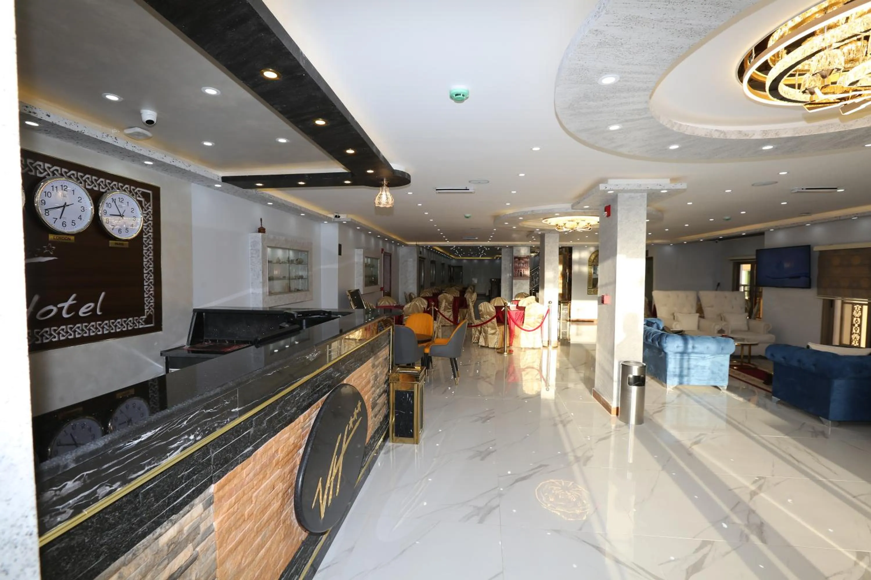 Lobby or reception in Venus Hotel