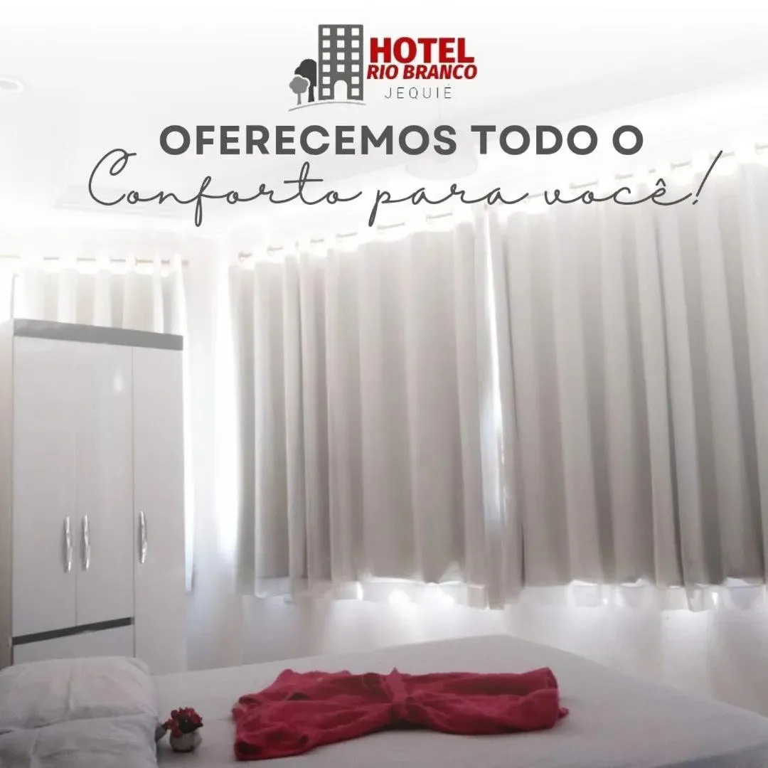 Photo of the whole room, Bed in Hotel Rio Branco