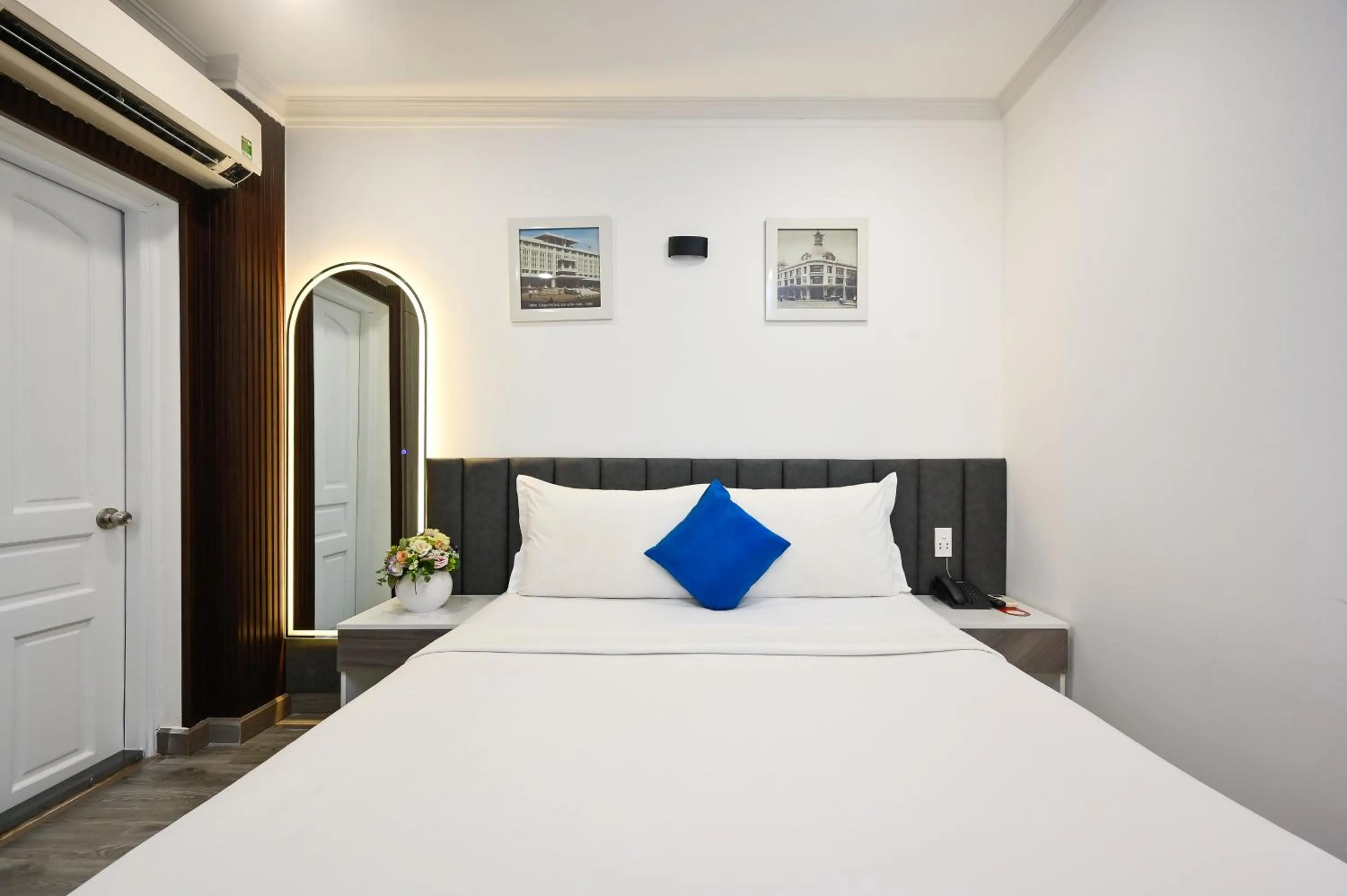 Photo of the whole room, Bed in Ruby Saigon Hotel - Ben Thanh