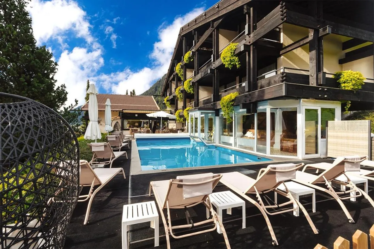 Pool view in Hotel Pfeifer