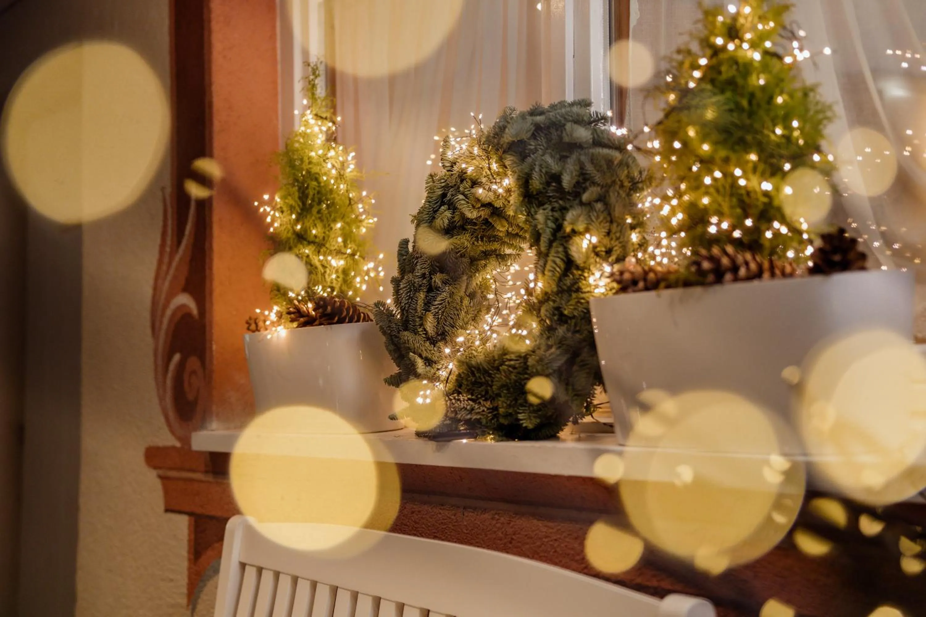 Decorative detail in Hotel Pfeifer