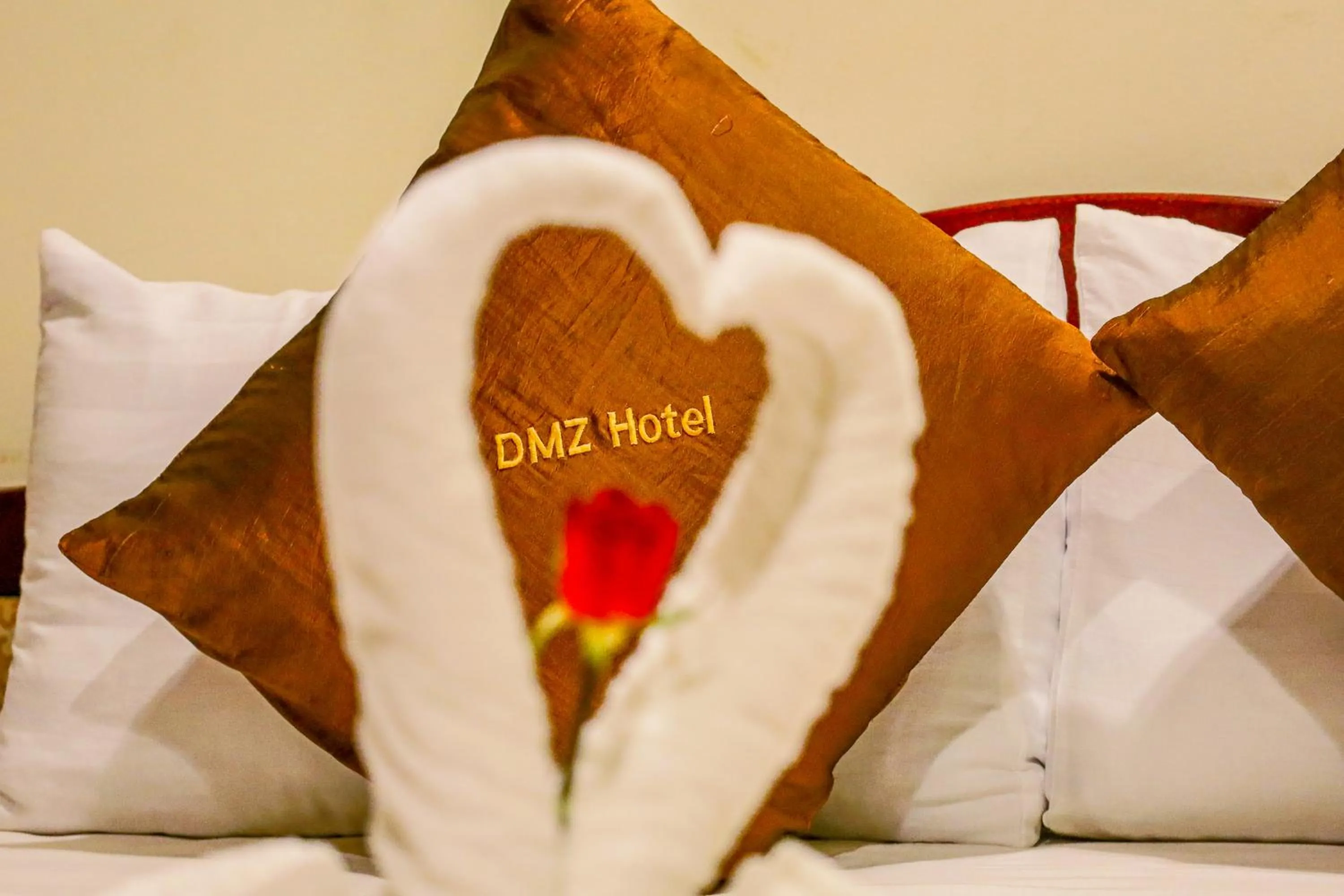 Bedroom, Bed in DMZ Hotel