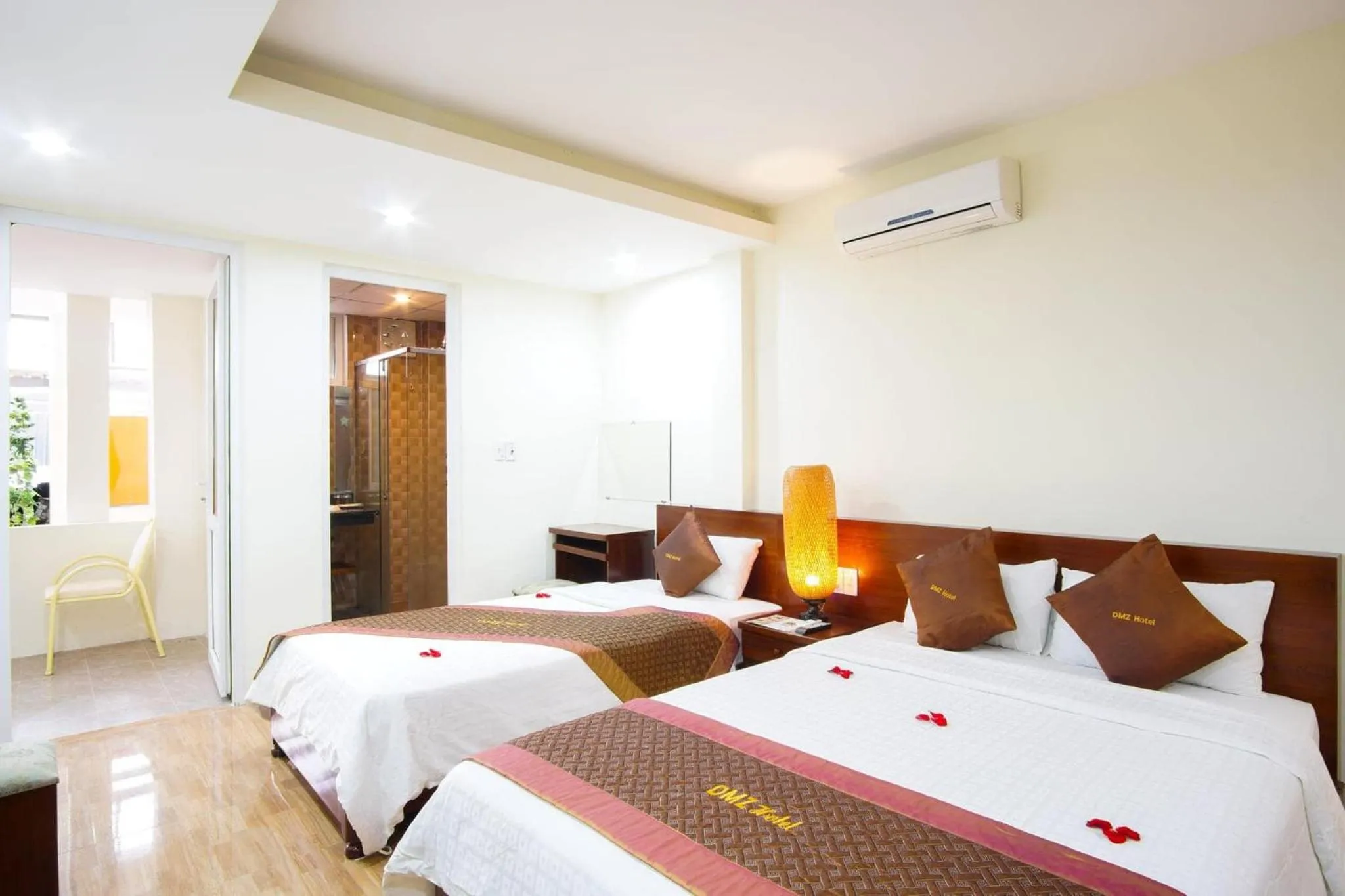 Bedroom, Bed in DMZ Hotel