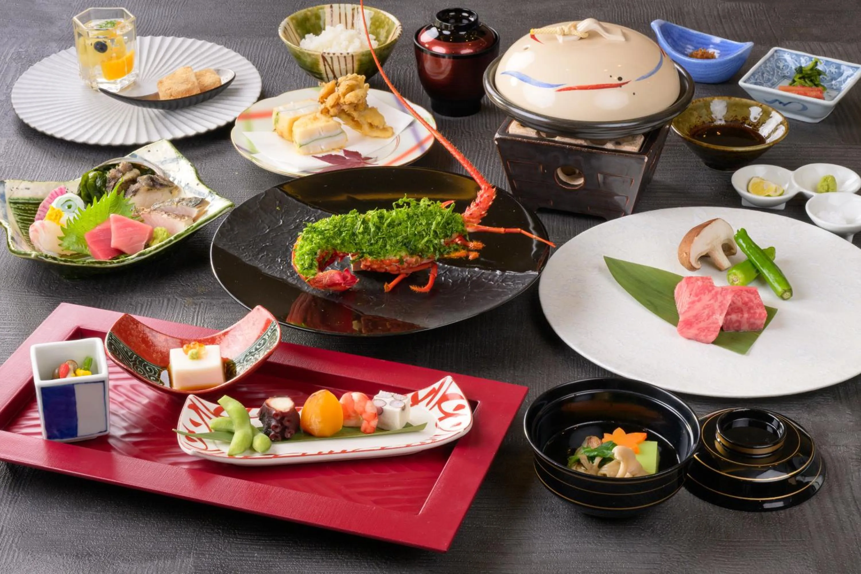 Dinner in Nemu Resort Hotel Nemu