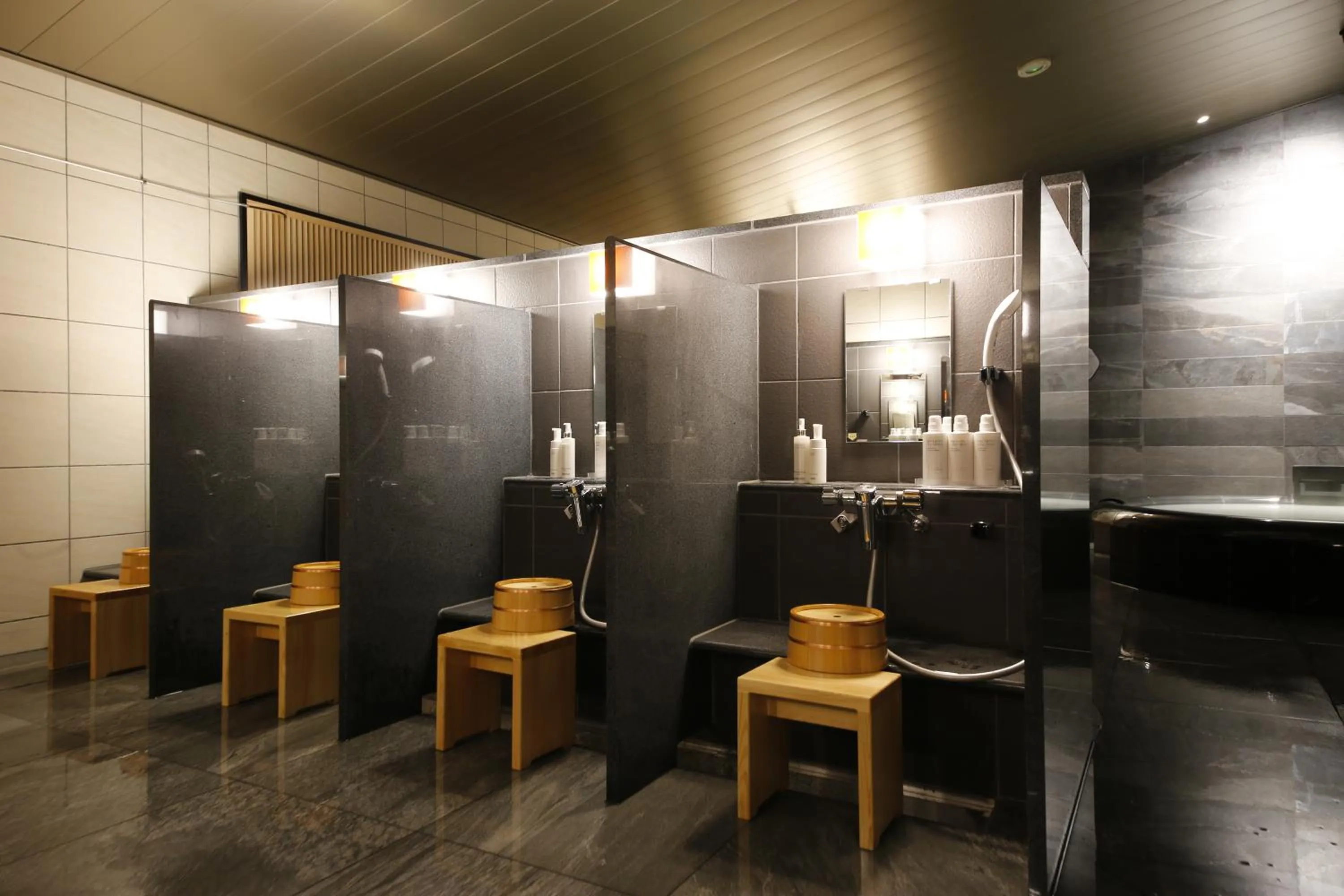 Hot Spring Bath in Nemu Resort Hotel Nemu