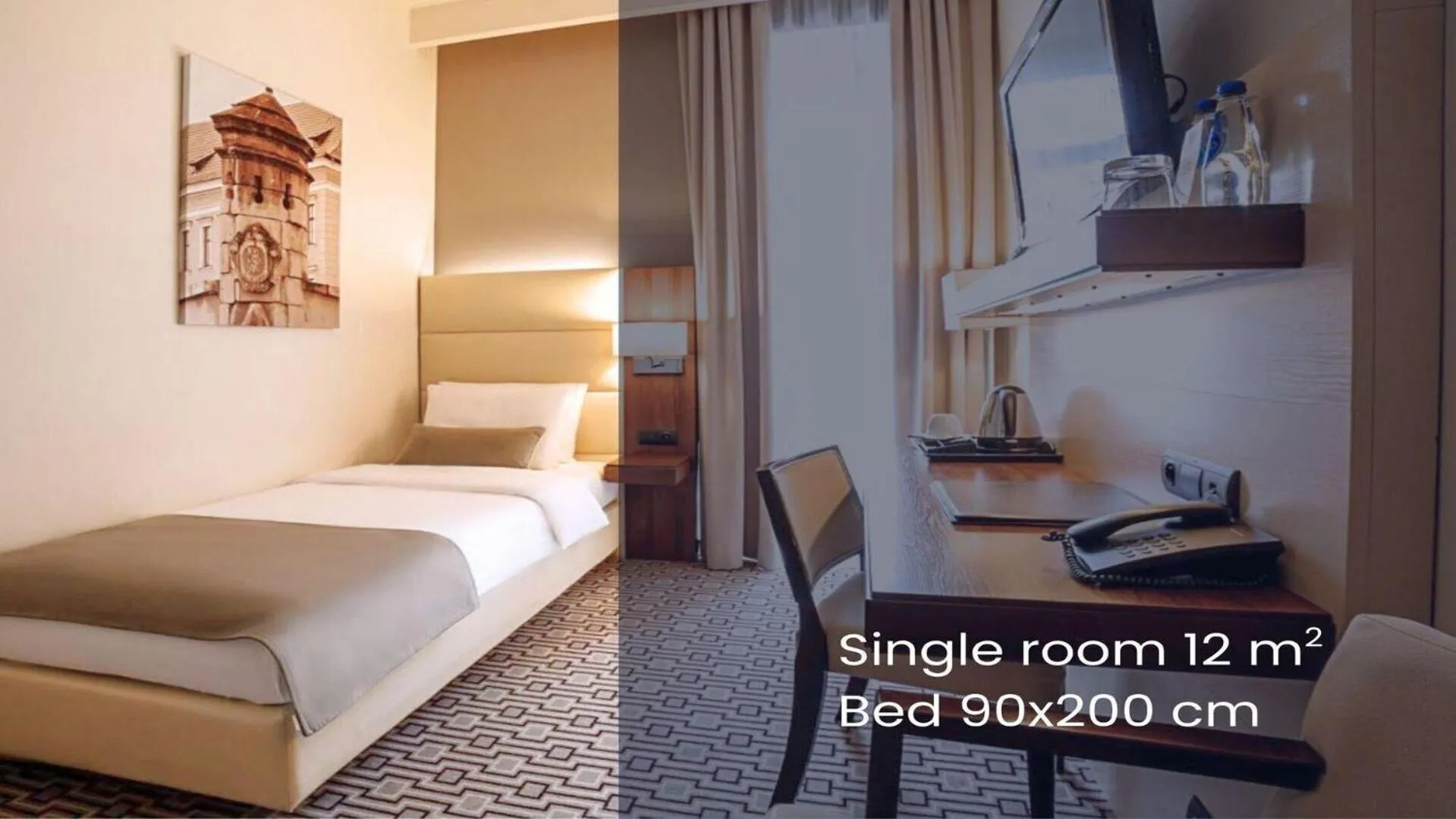 Photo of the whole room, Bed in B&B HOTEL RZESZÓW CENTRUM