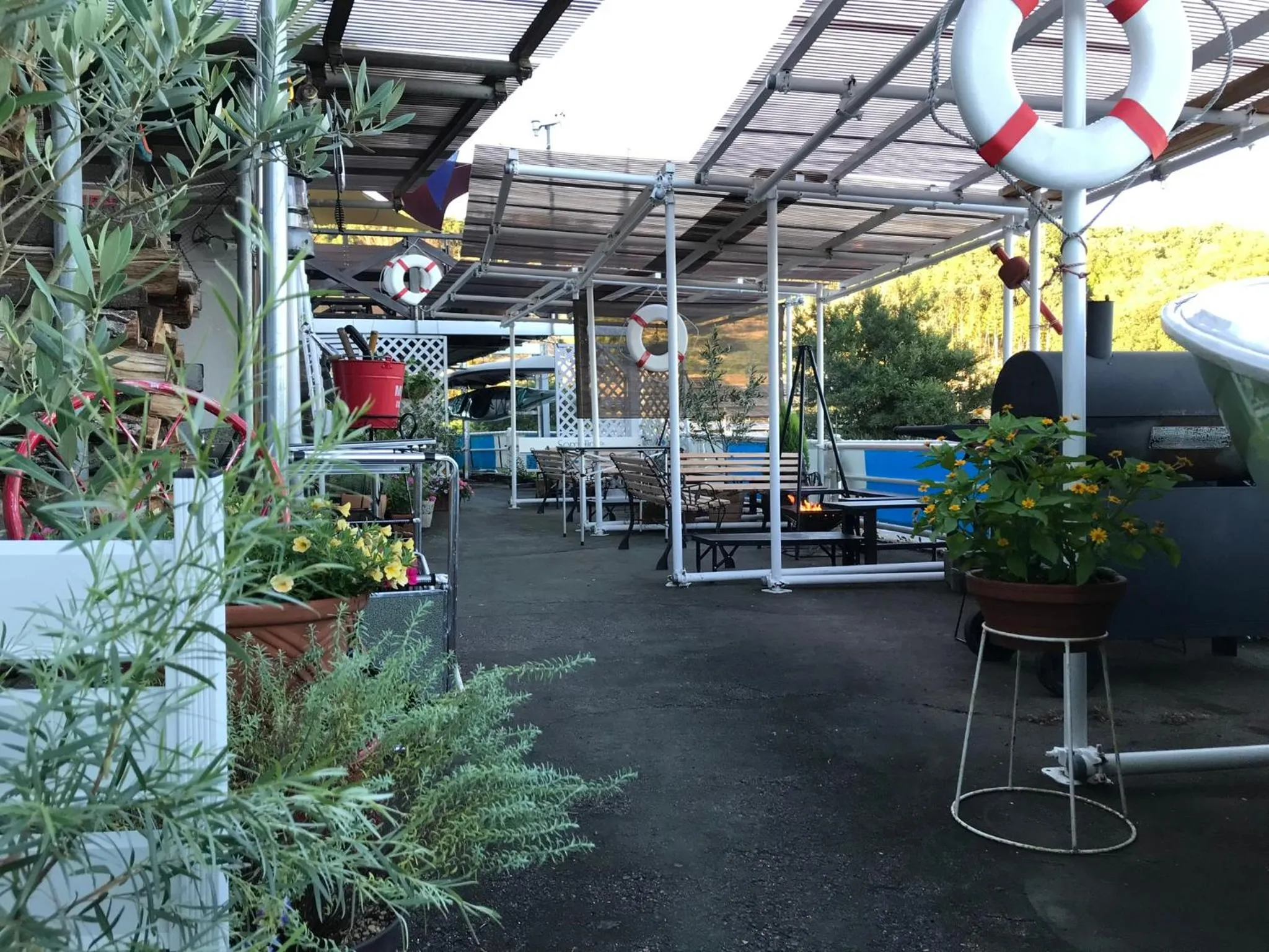 BBQ facilities in Pension KUROSHIOMARU