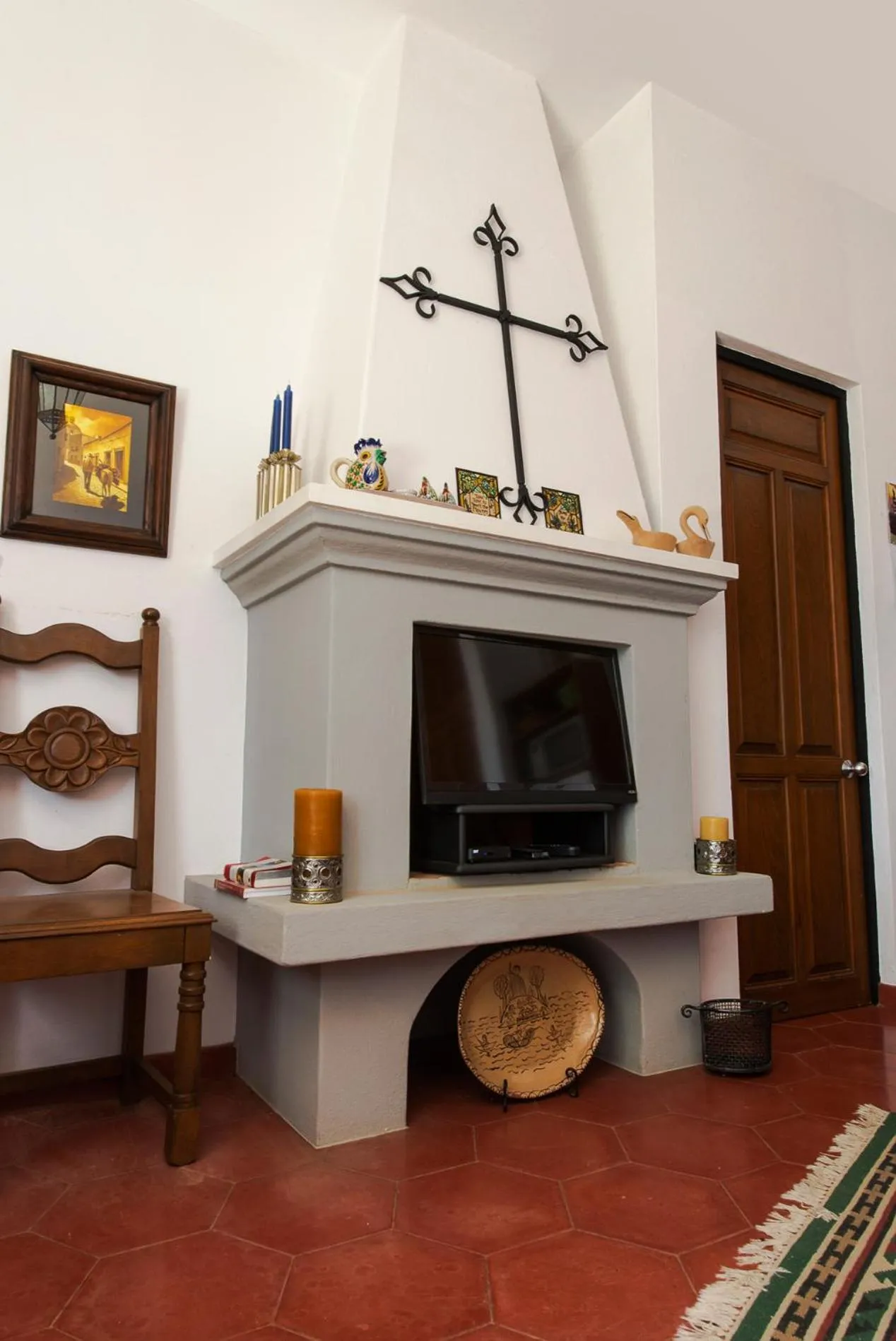 Patio in Casa Estrella de la Valenciana Hotel Boutique