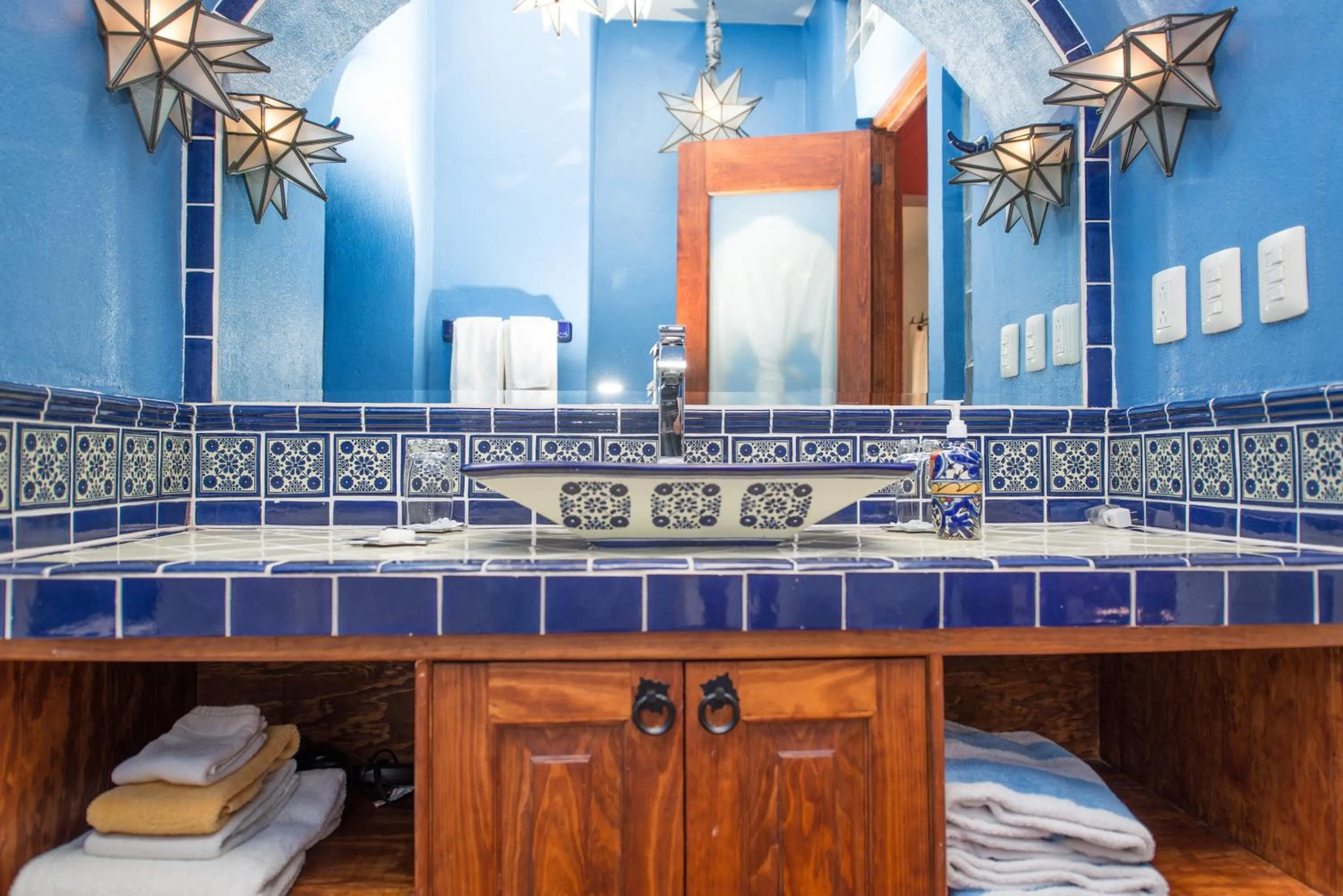 Bathroom in Casa Estrella de la Valenciana Hotel Boutique