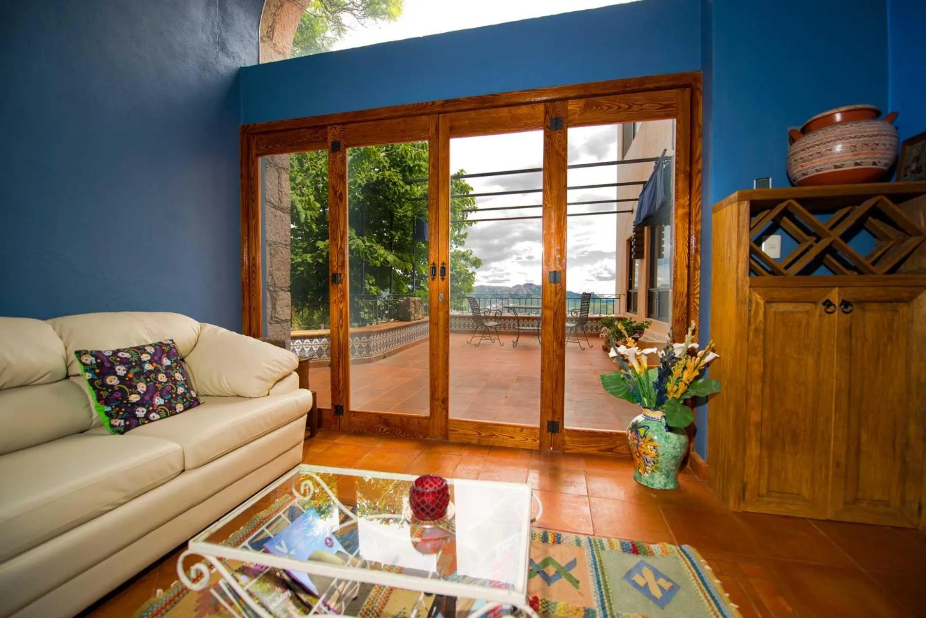 Garden in Casa Estrella de la Valenciana Hotel Boutique