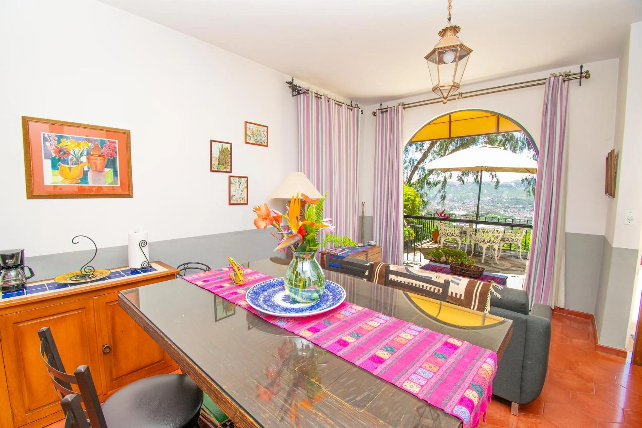 Balcony/Terrace in Casa Estrella de la Valenciana Hotel Boutique