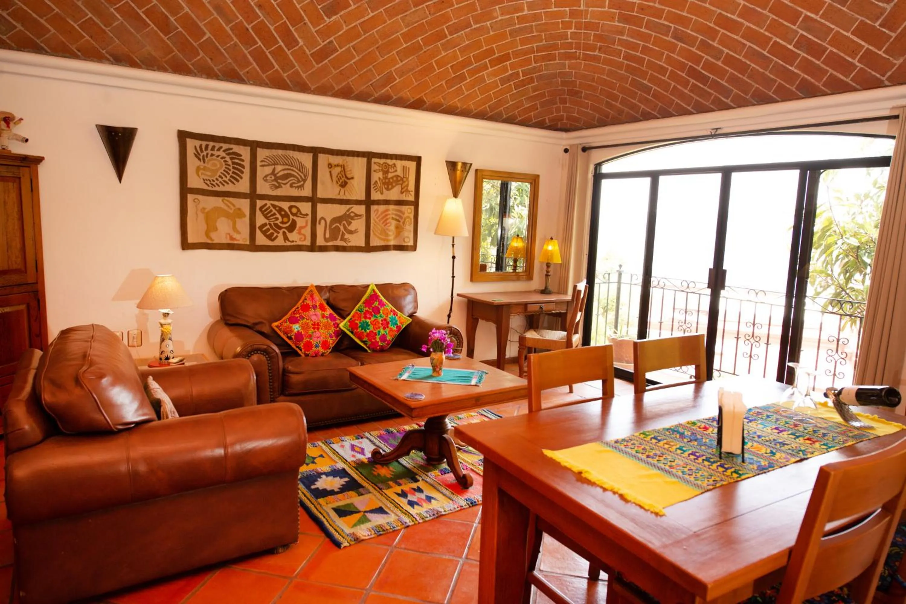 Balcony/Terrace in Casa Estrella de la Valenciana Hotel Boutique