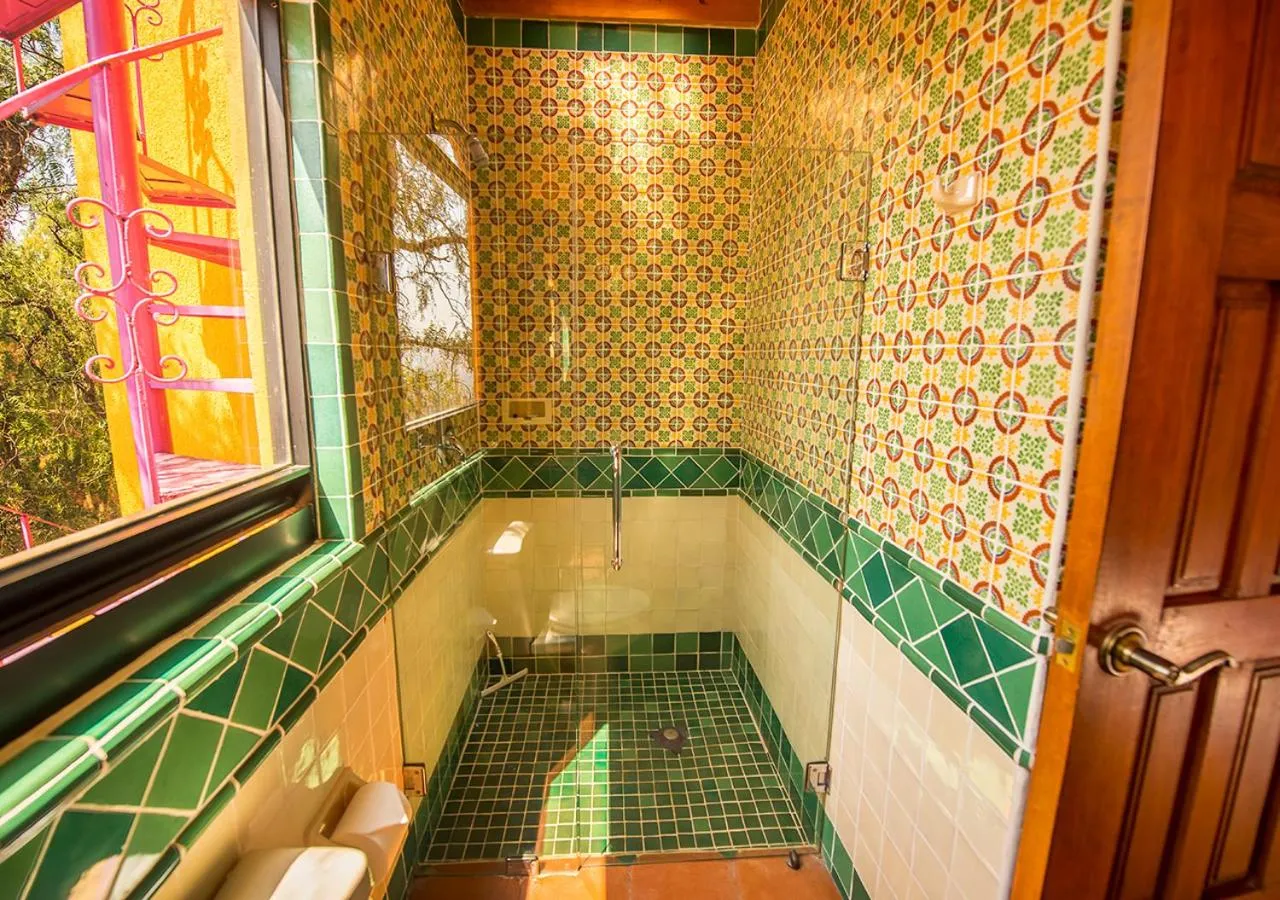 Shower in Casa Estrella de la Valenciana Hotel Boutique