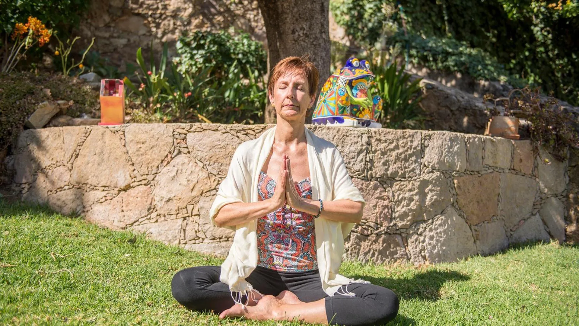 Patio in Casa Estrella de la Valenciana Hotel Boutique