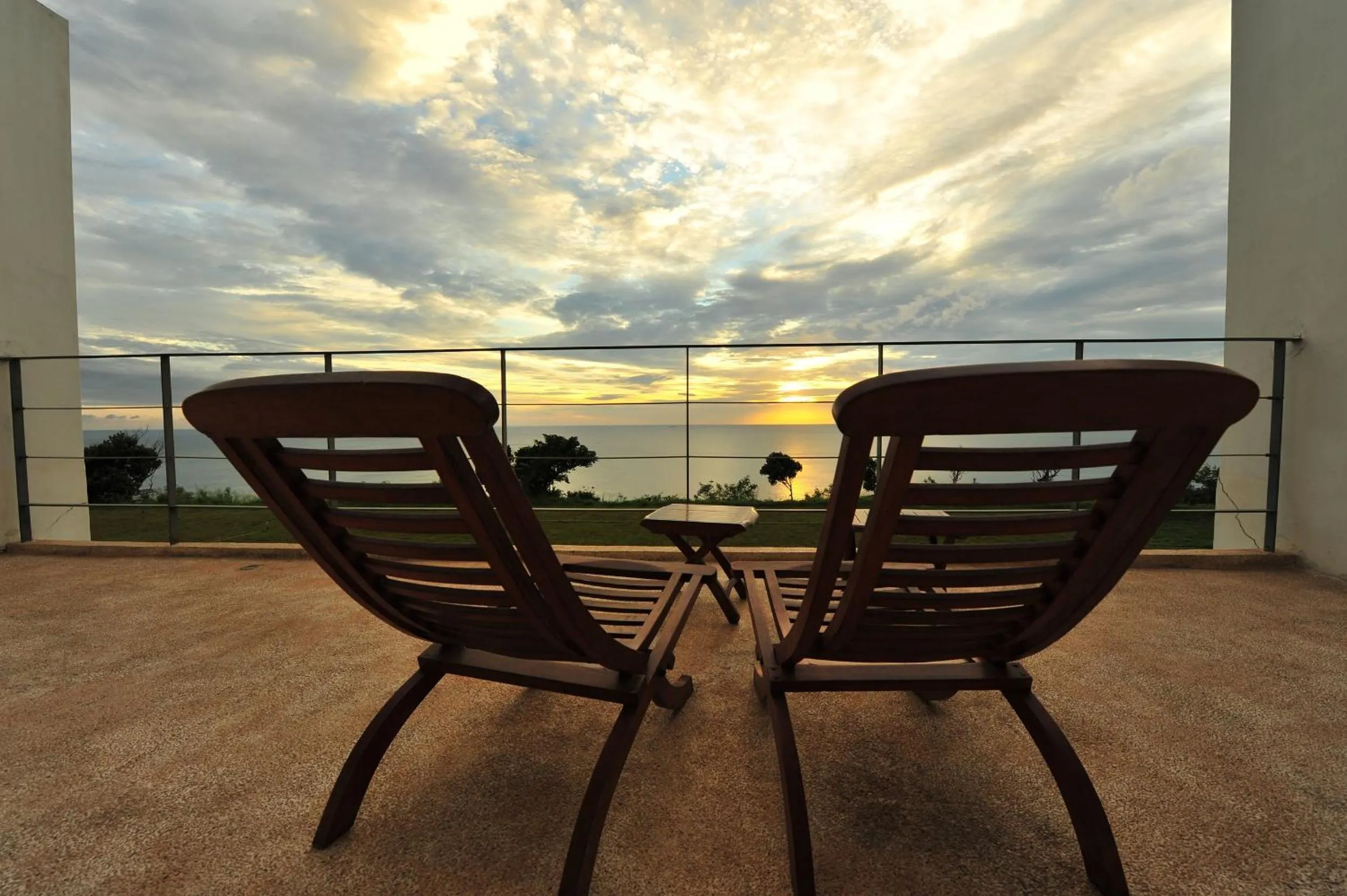 Patio in Kenting Ocean Paradise Resort