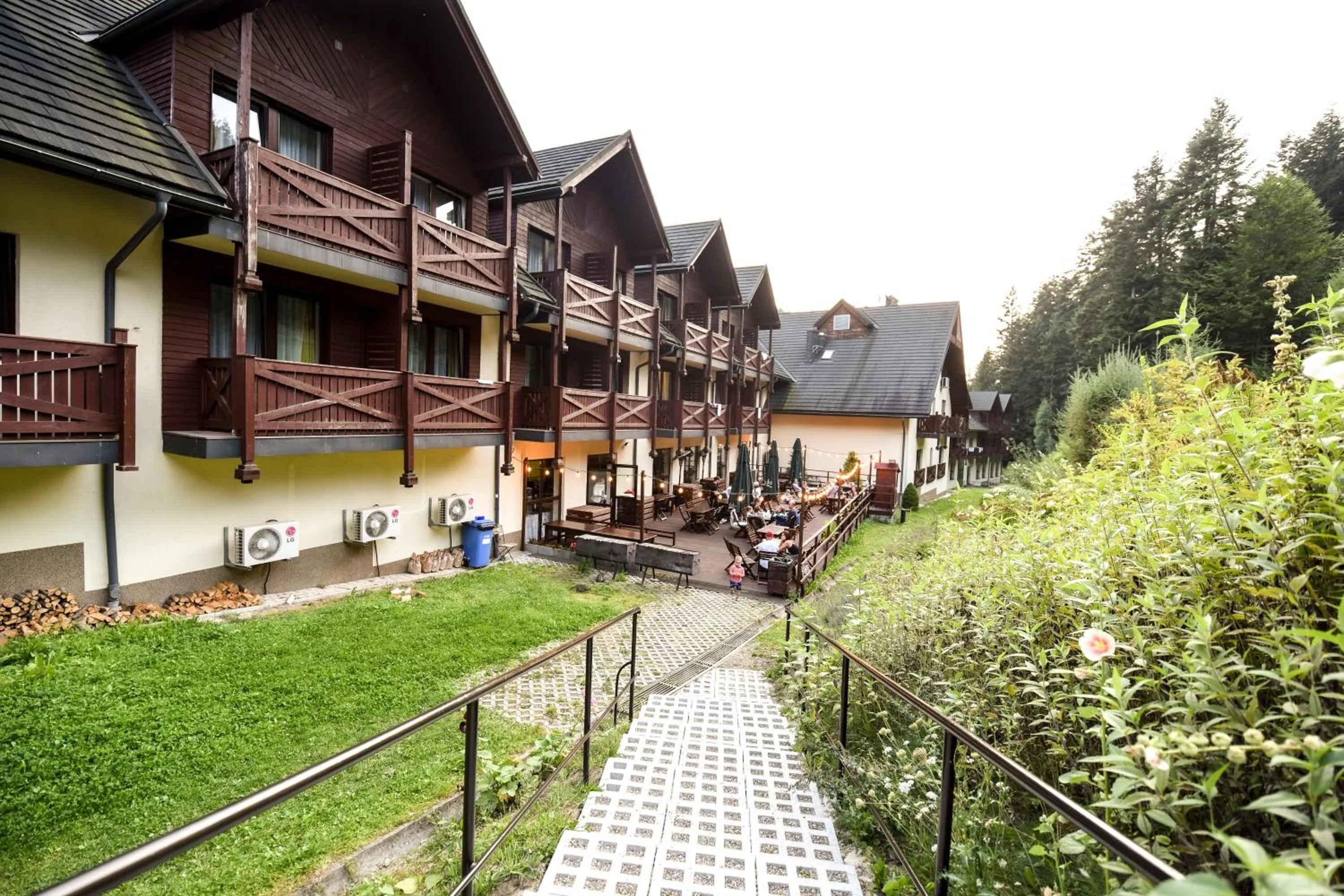 Garden in Wierchomla Ski & Spa Resort