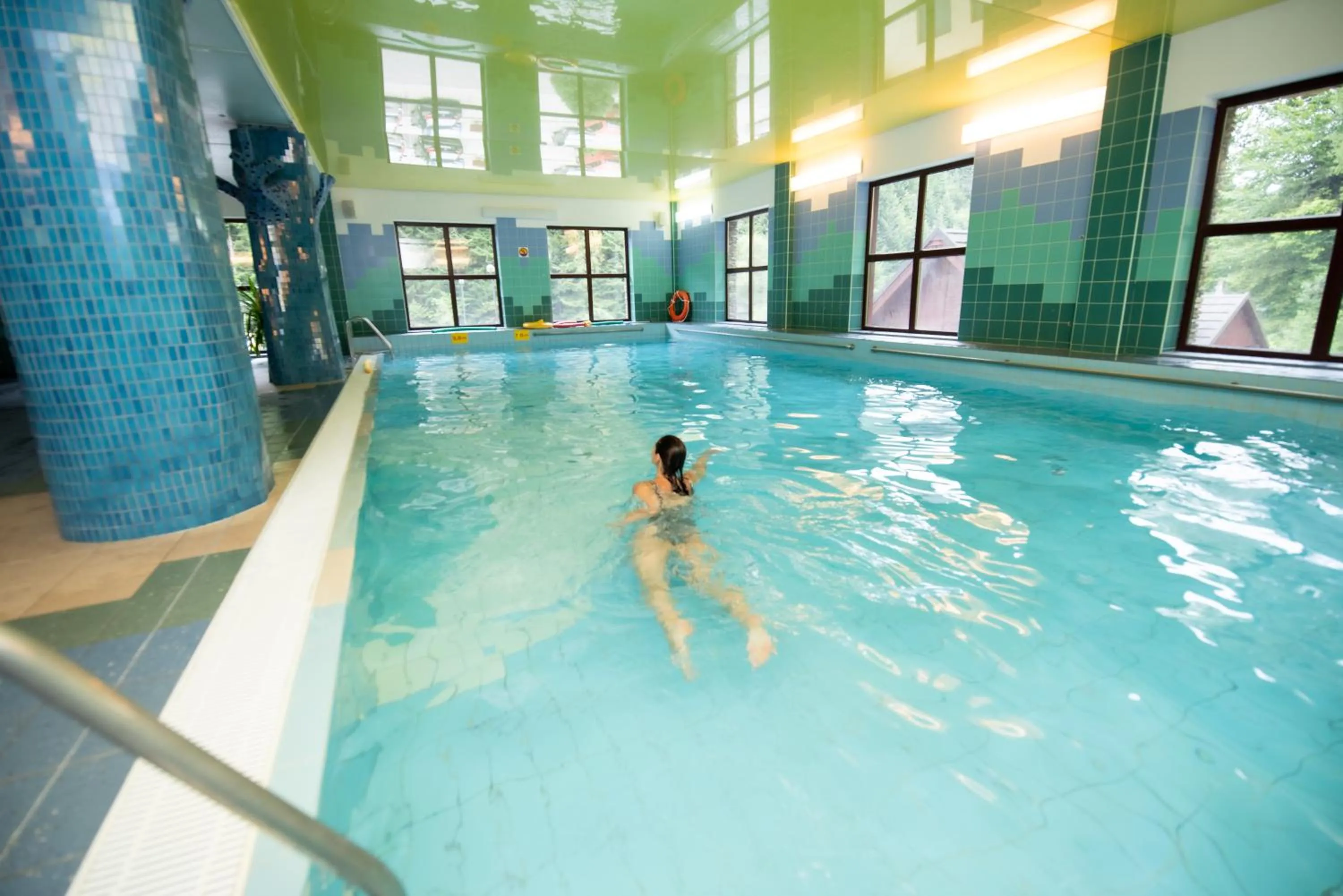 People in Wierchomla Ski & Spa Resort