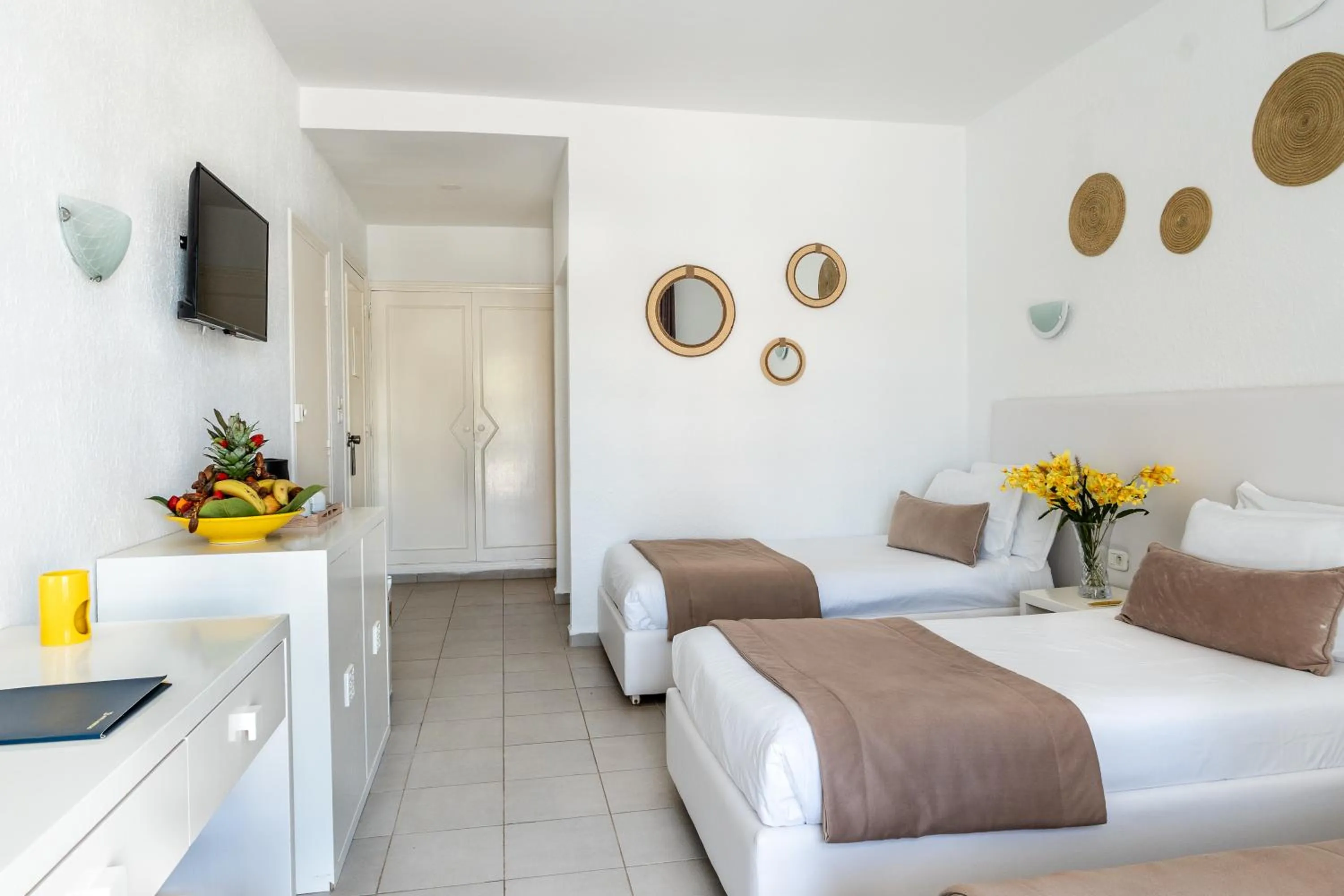 Decorative detail, Bed in Golden Tulip Président Hammamet