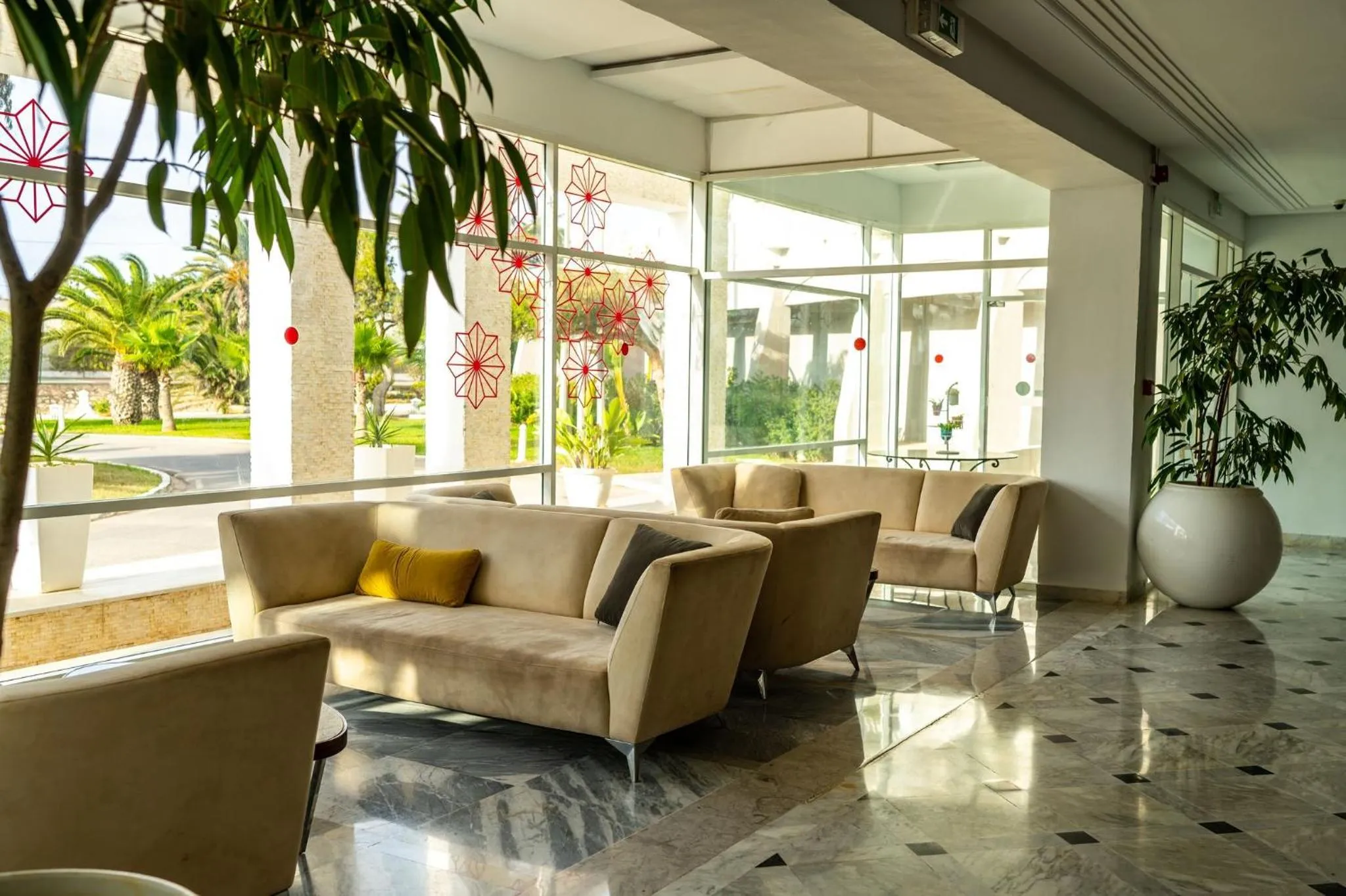 Living room in Golden Tulip Président Hammamet
