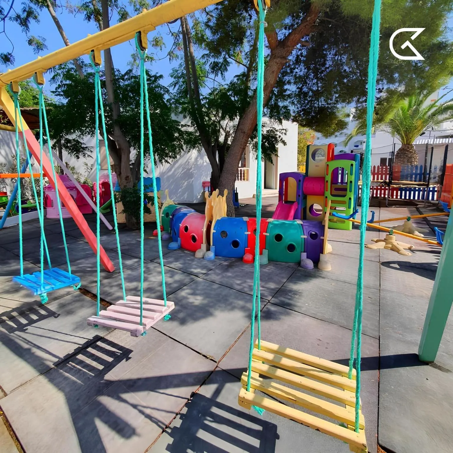 Children play ground in Golden Tulip Président Hammamet